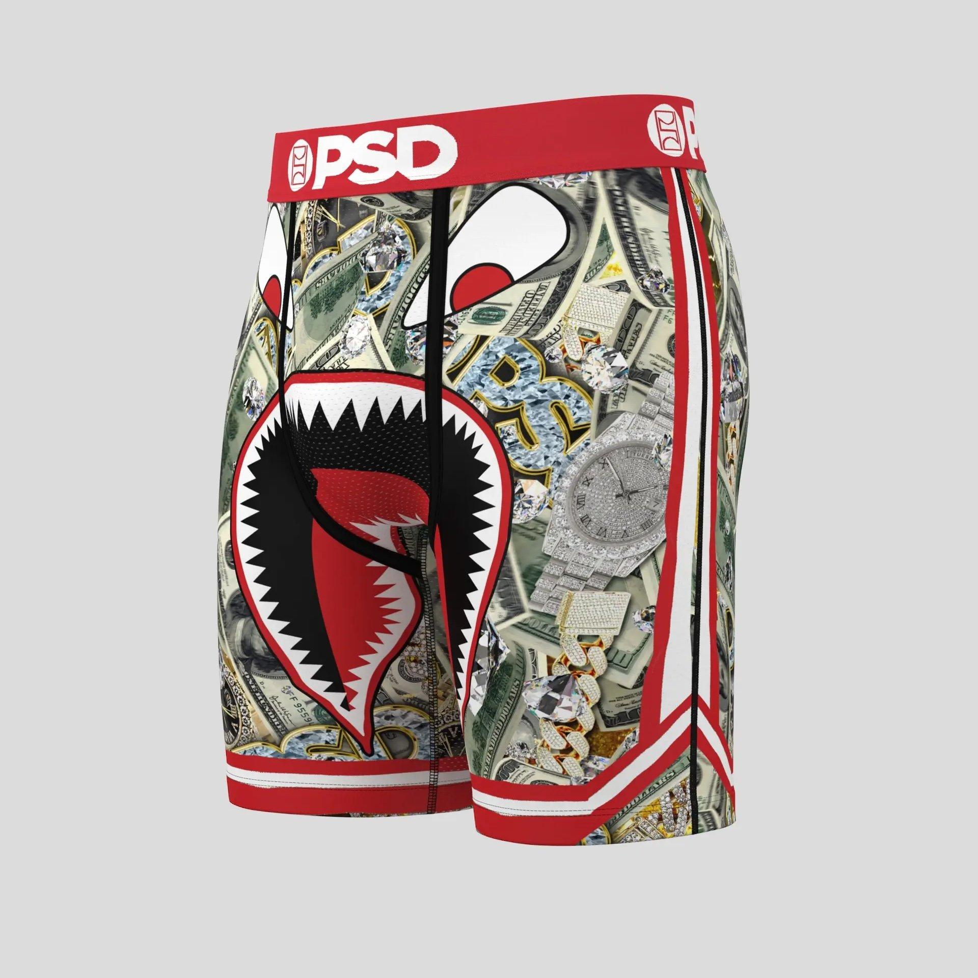 Multi - PSD Underwear - Men's Red Boxers - 4