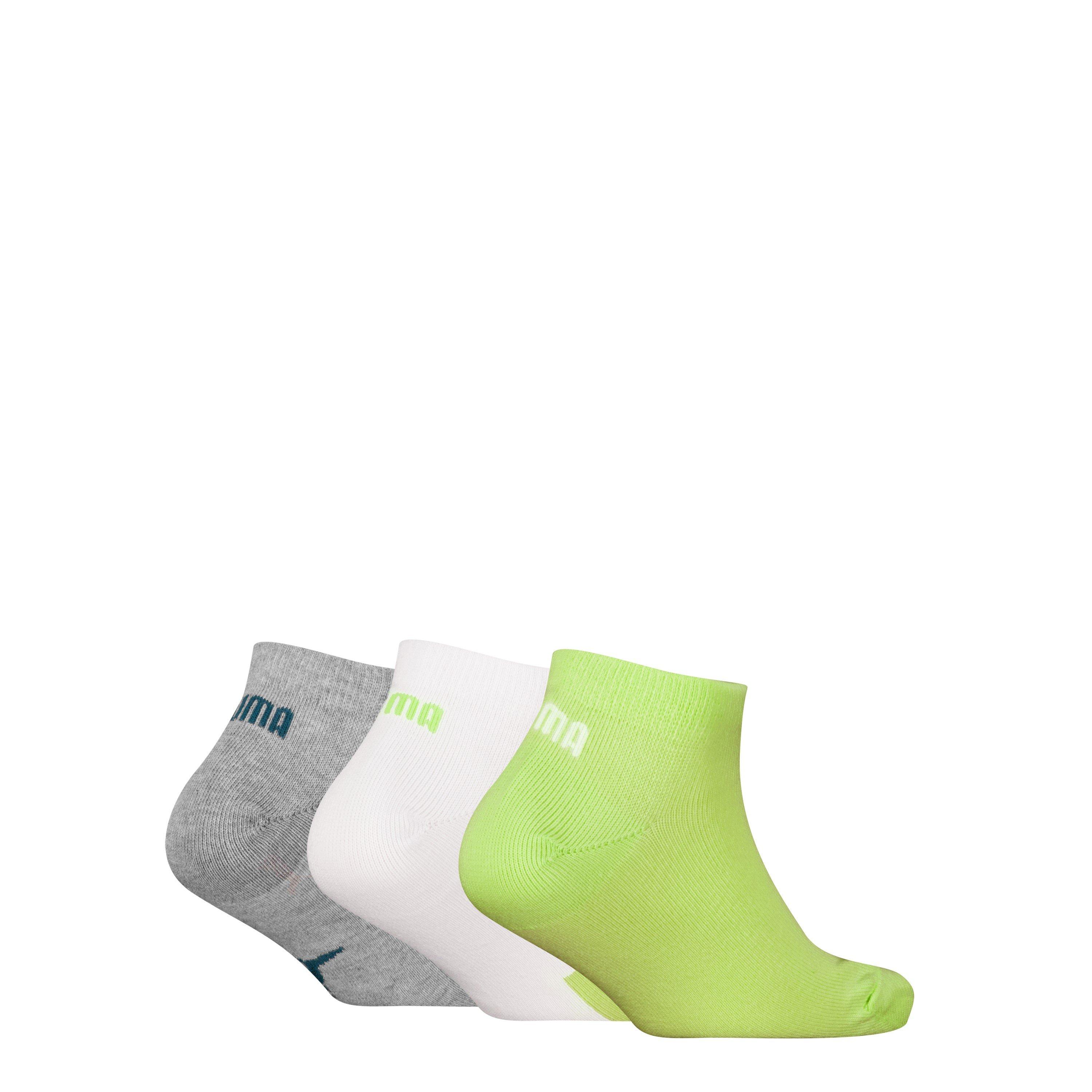 Green Combo - Puma - Kids' Trainers Sock - 2