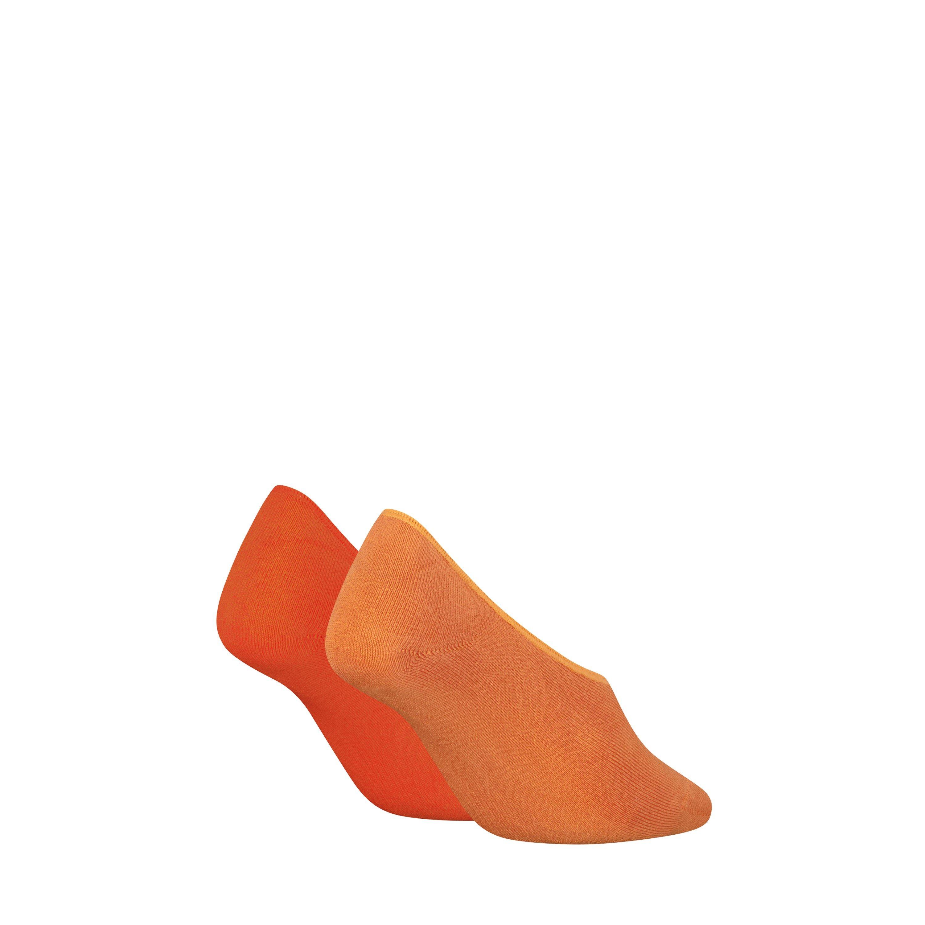 Flame Orange - Puma - Footie Trainers Socks - 2