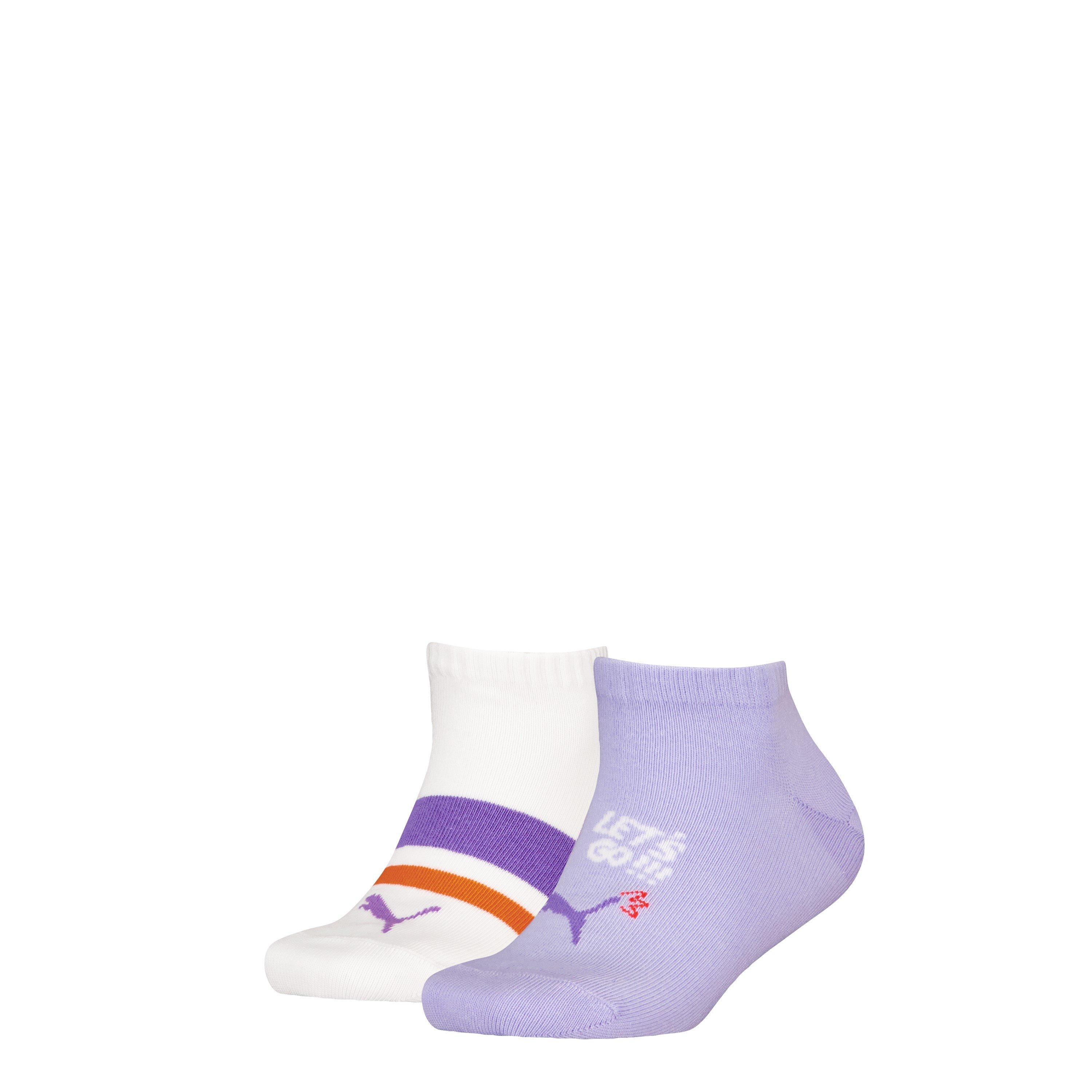 Puma  Kids Kids' Trainers Socks - White/Logo - 12-1.5
