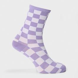 Vans Ticker Sock 6.5-10 1pk Purple Haze Crew Womens