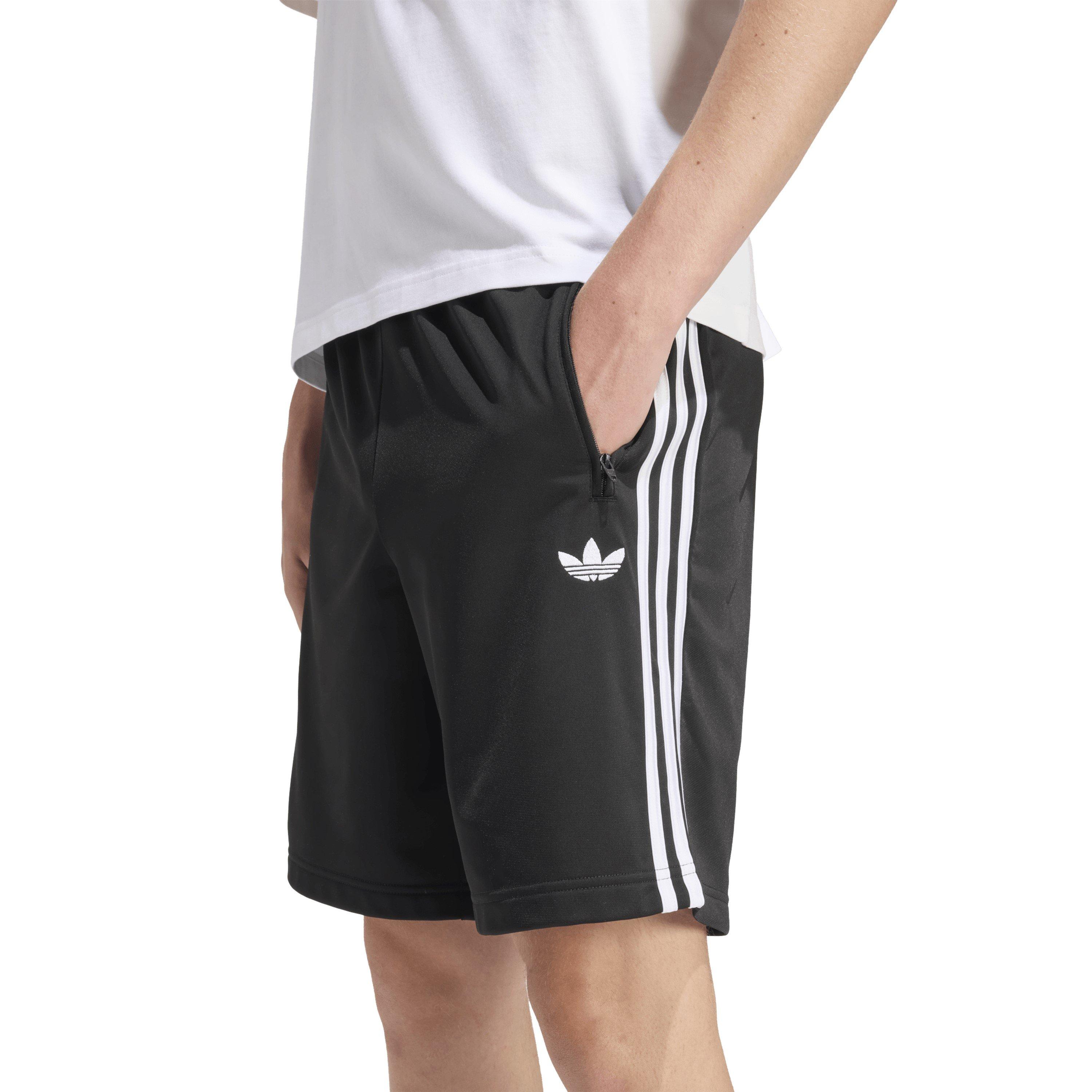 Black - adidas Originals - Men's Woven Tracksuit Shorts - 4