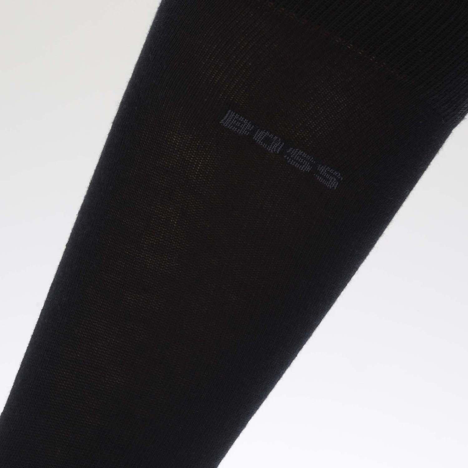 Dark Blue - Boss - Men's Crew Socks - 2