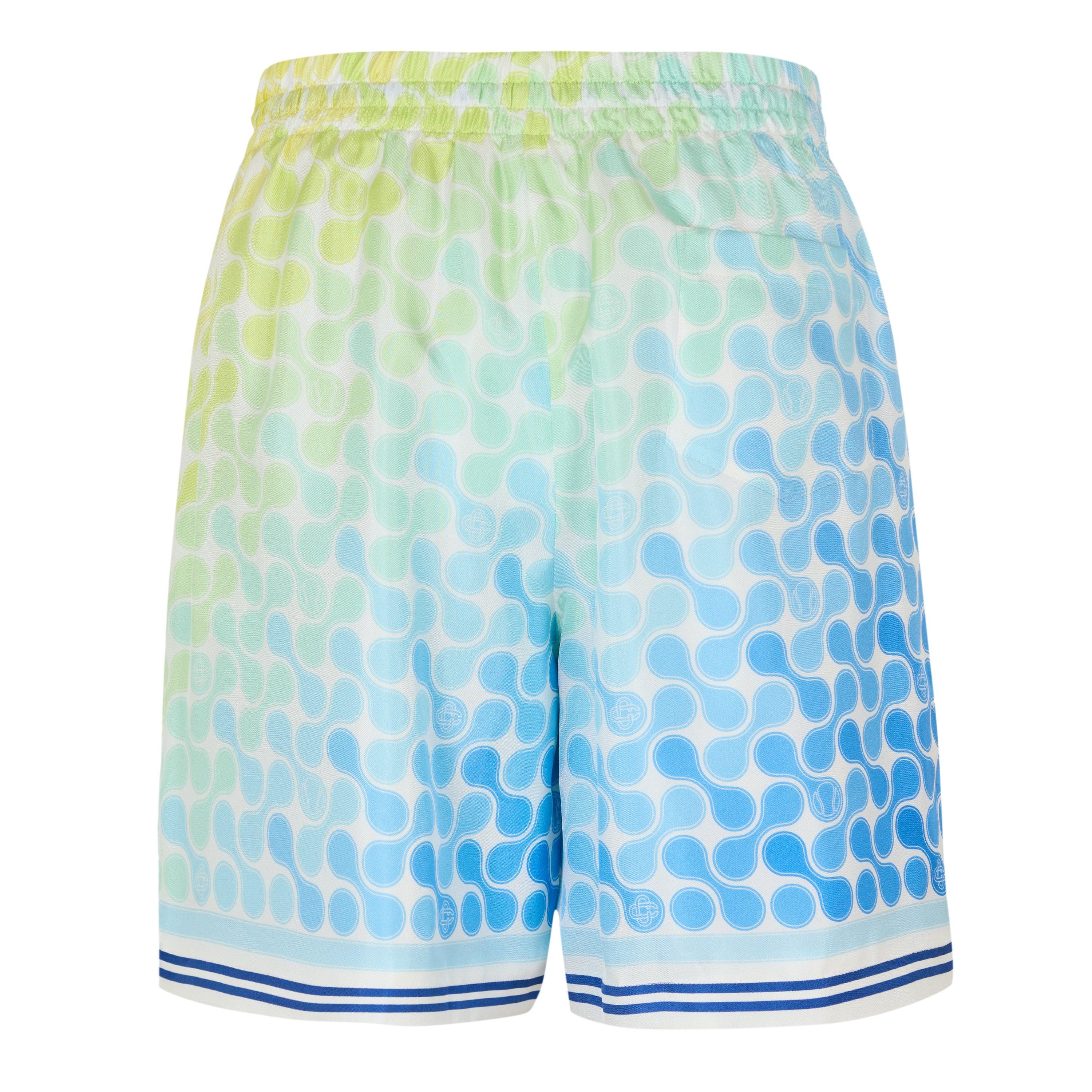 Blue - Casablanca - Men's Woven Tracksuit Shorts - 2