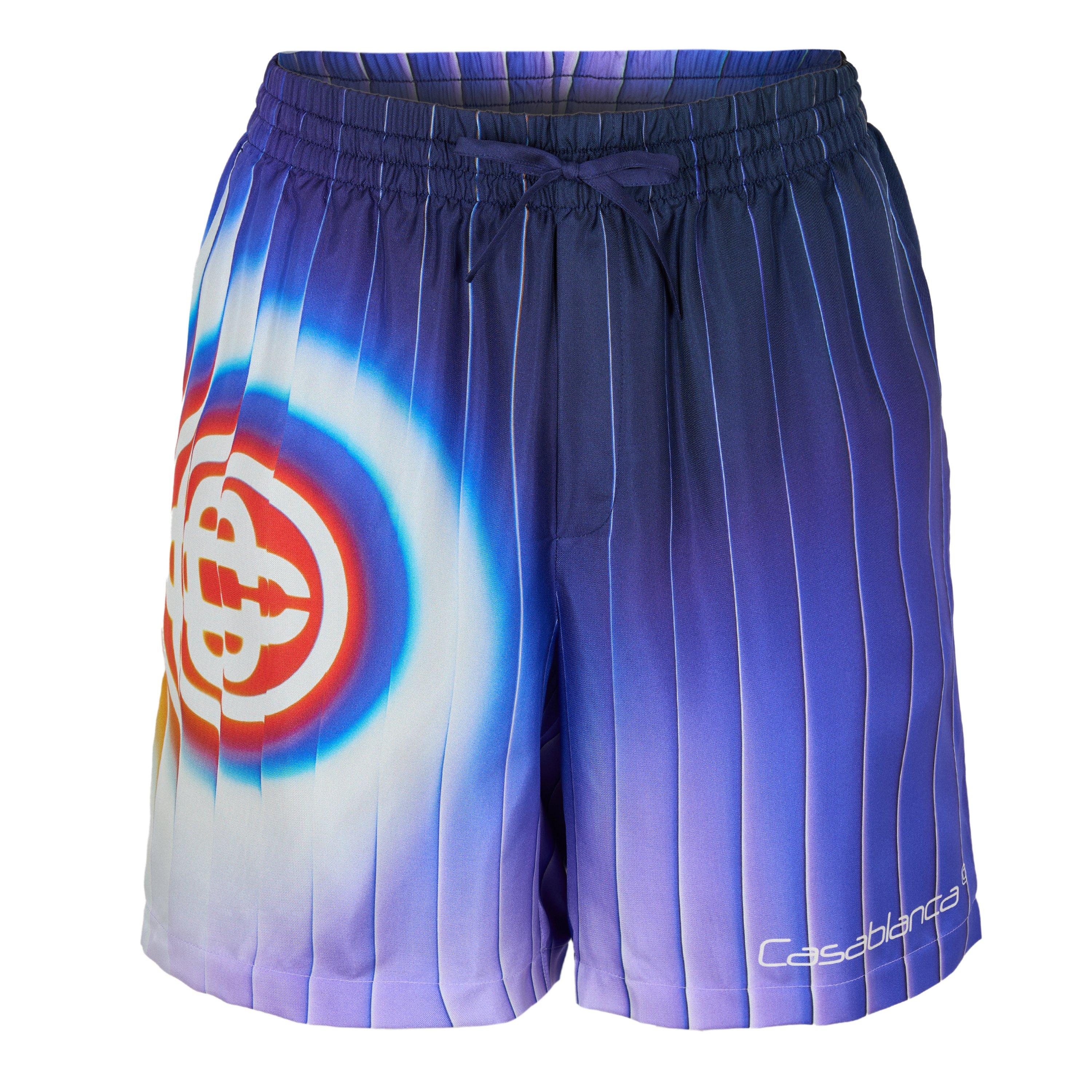 Casablanca Men's Woven Tracksuit Shorts - Multi - X Large