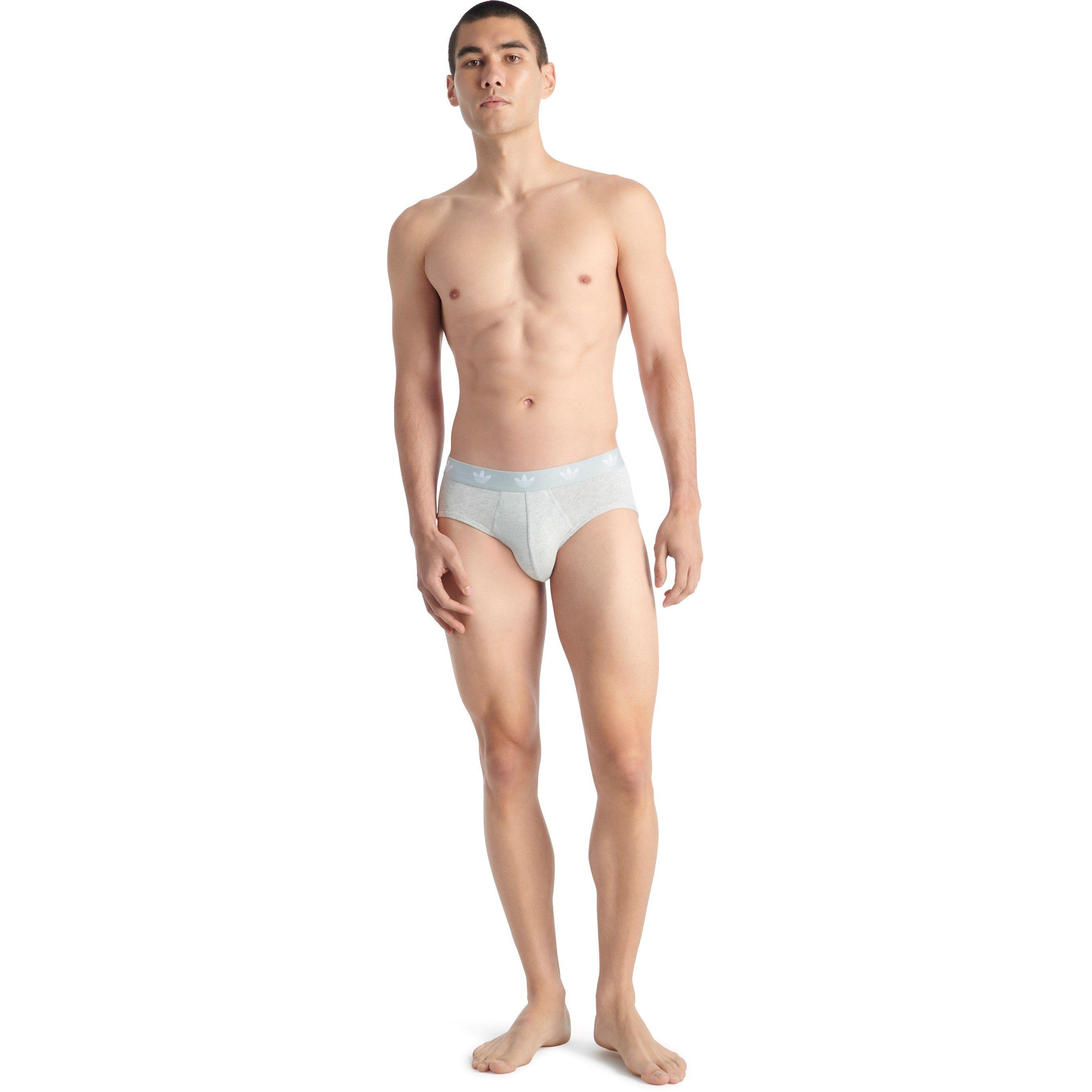 Assorted - adidas Originals - Comfort Flex Cotton 3Pack Briefs - 2