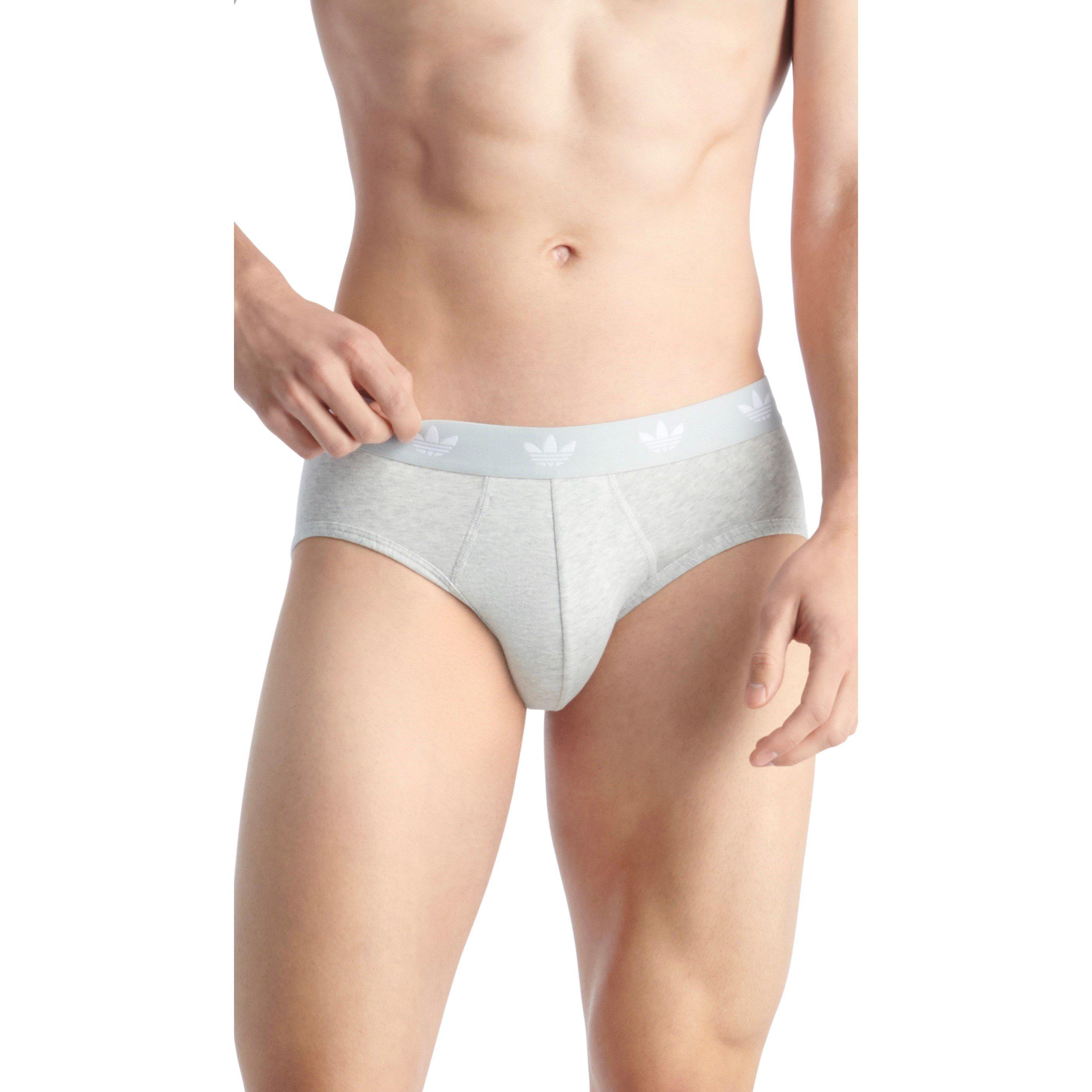 Assorted - adidas Originals - Comfort Flex Cotton 3Pack Briefs - 3