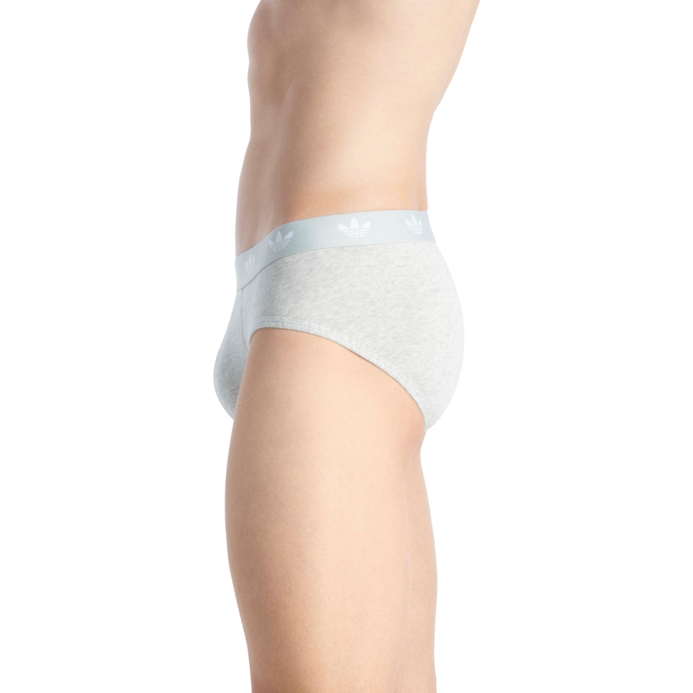 Assorted - adidas Originals - Comfort Flex Cotton 3Pack Briefs - 4