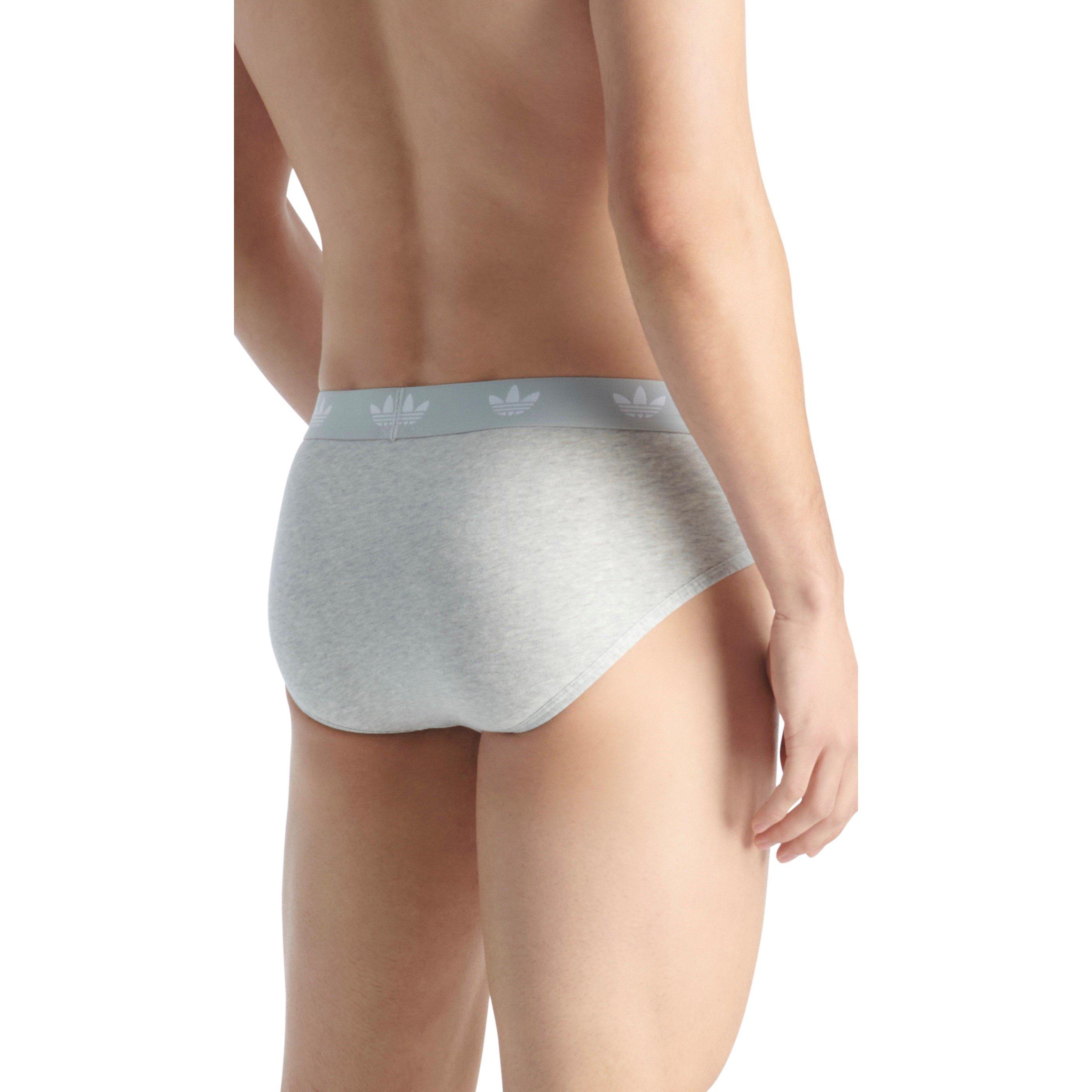 Assorted - adidas Originals - Comfort Flex Cotton 3Pack Briefs - 5