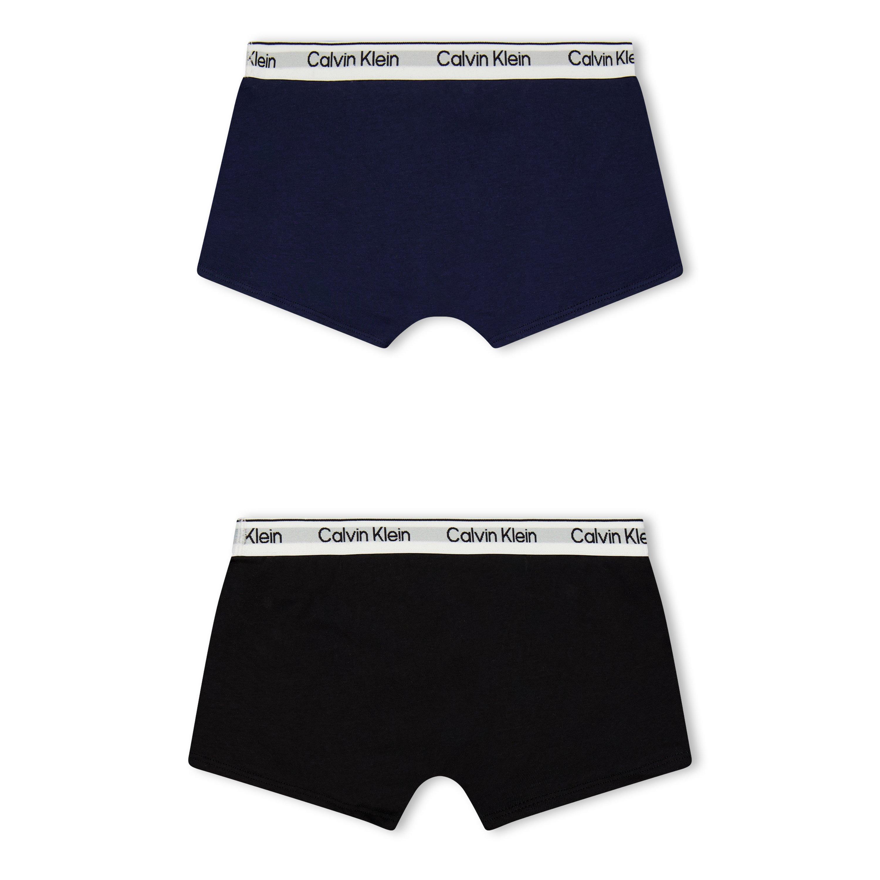 Black/Iris 0SD - Calvin Klein - Kids' Trunks - 2