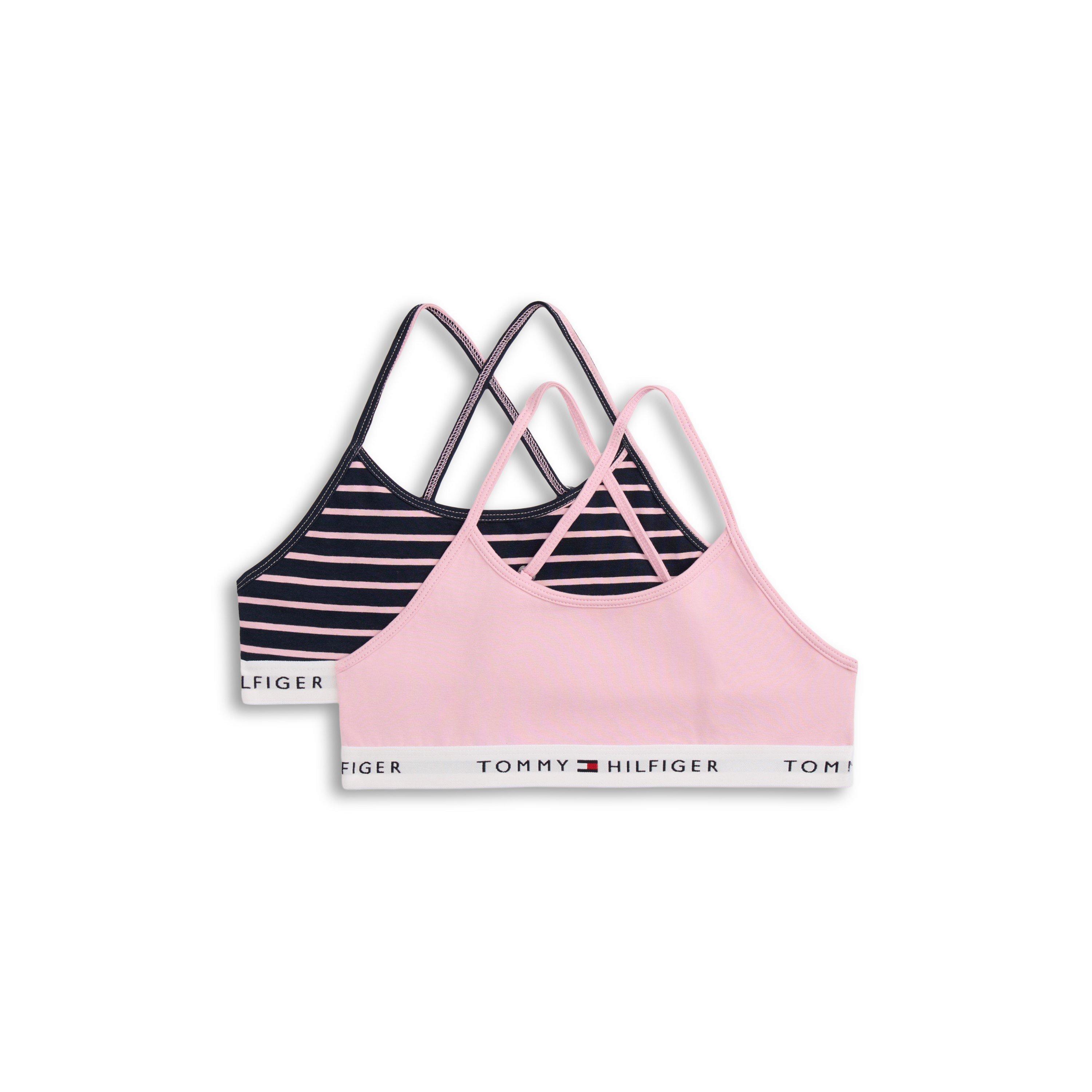 Pink/Stripe 06G - Tommy Hilfiger - Tommy 2Pk Bralette Jn62 - 1