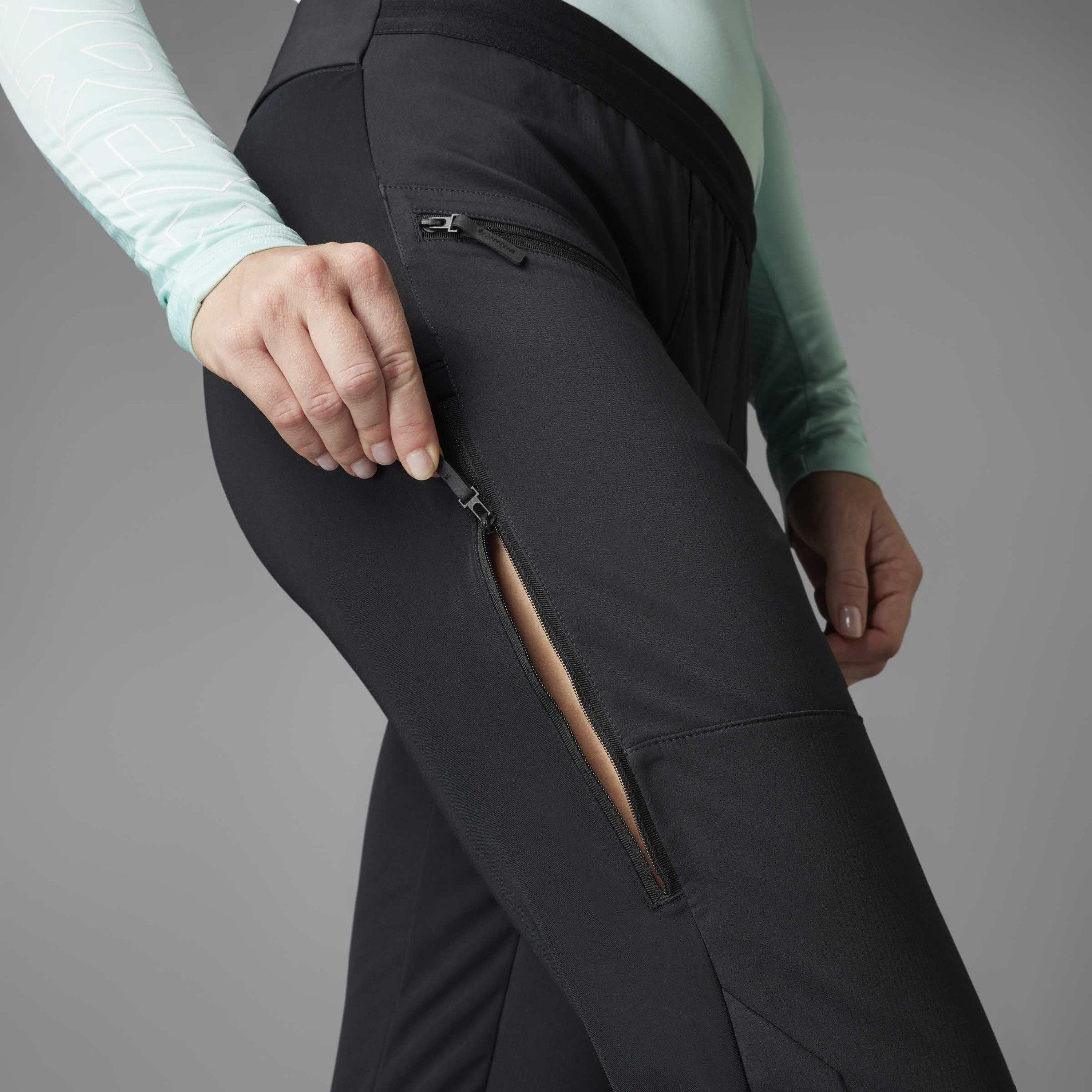 Preto - adidas - W Xpr Fast Pant Ski Trouser Womens - 6