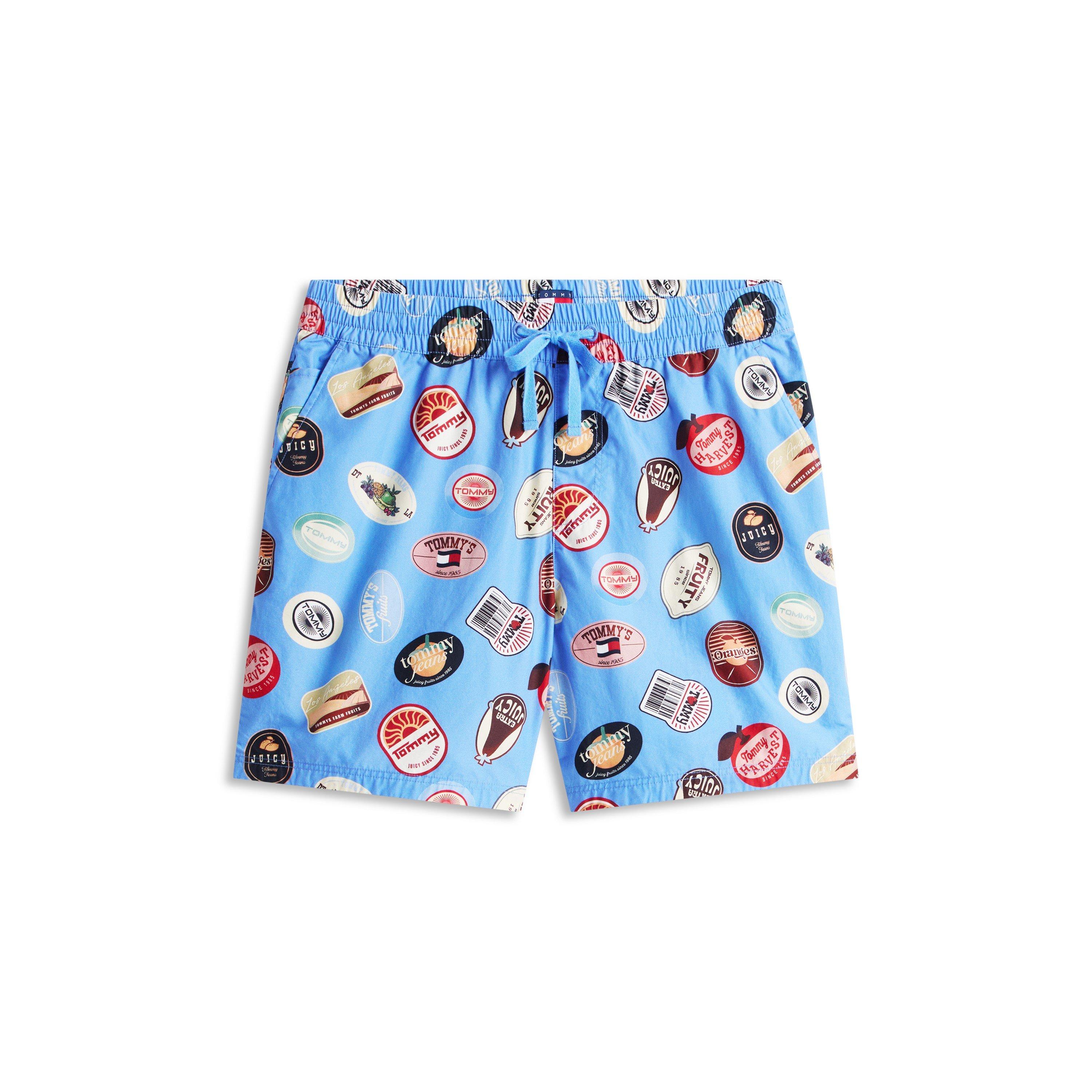 Tommy Jeans Men's Blue Twilight Woven Tracksuit Shorts - XL