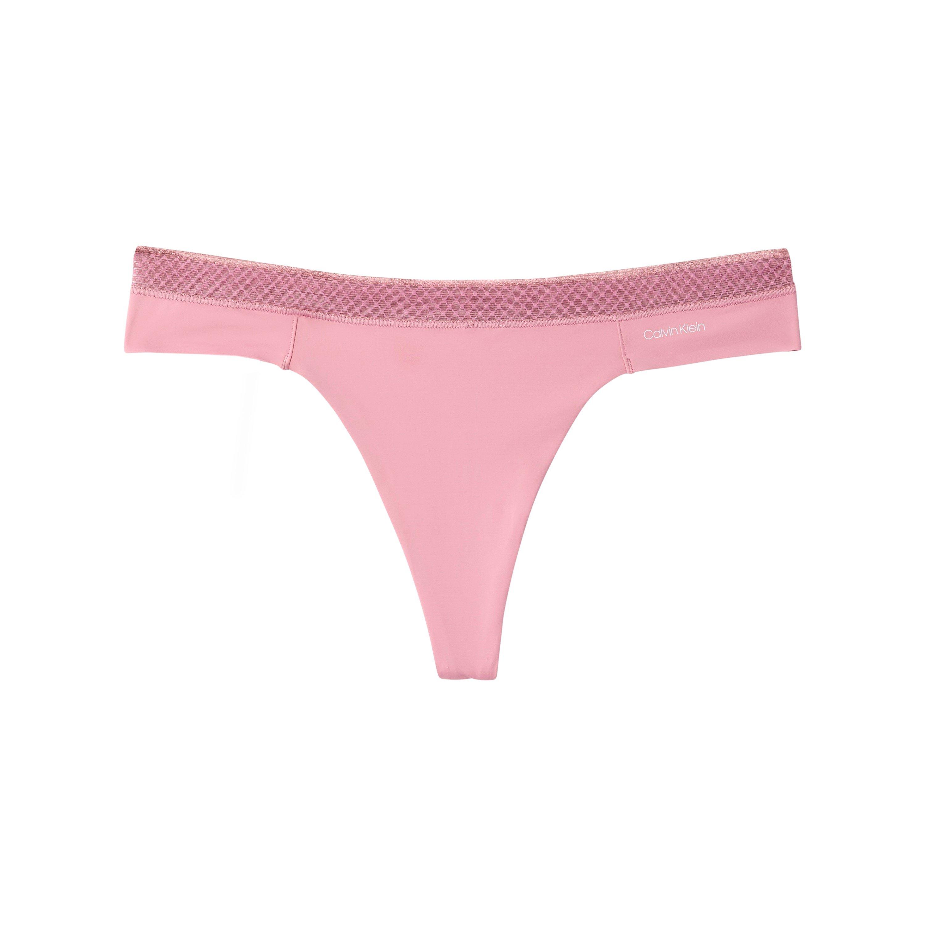 Calvin Klein Women's Thong - Soft Mauve - 14 (L)