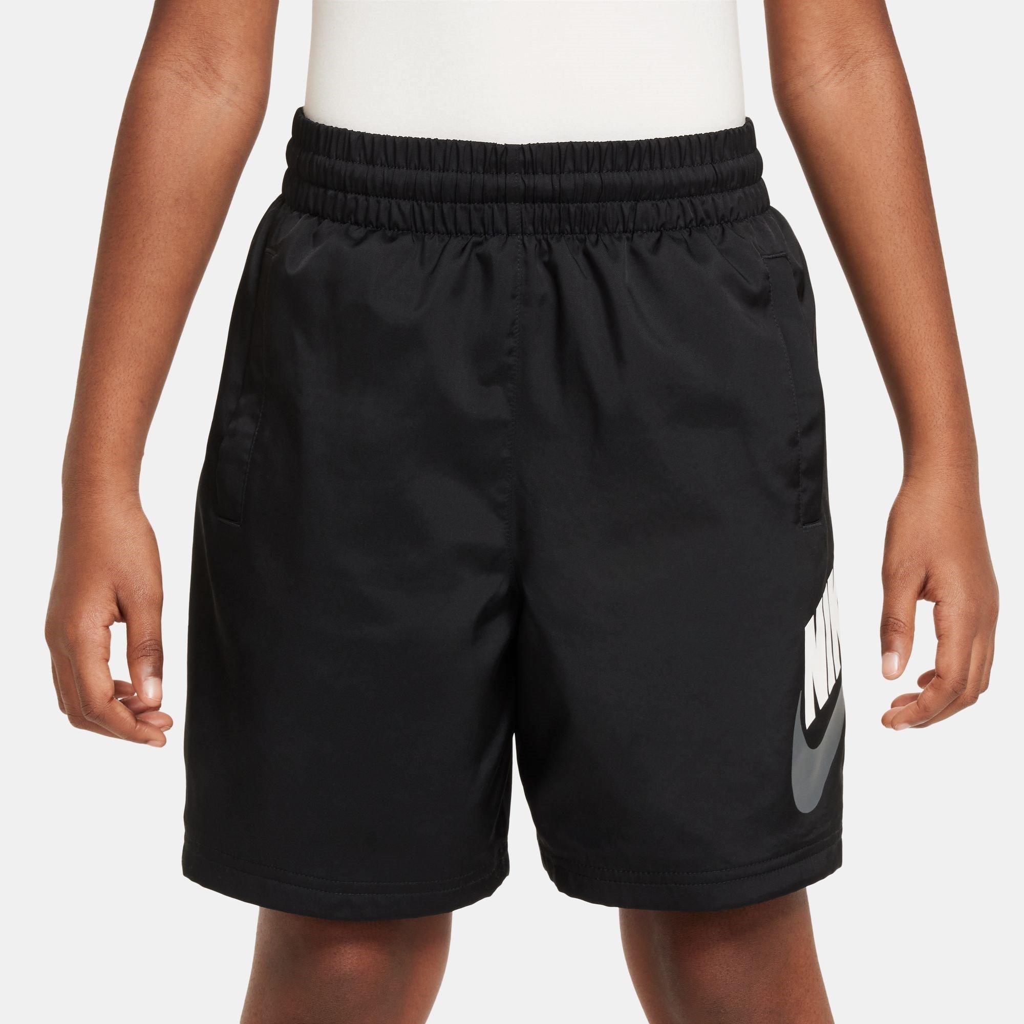 Zwart/Wit - Nike - Logo Woven Shorts Juniors - 3