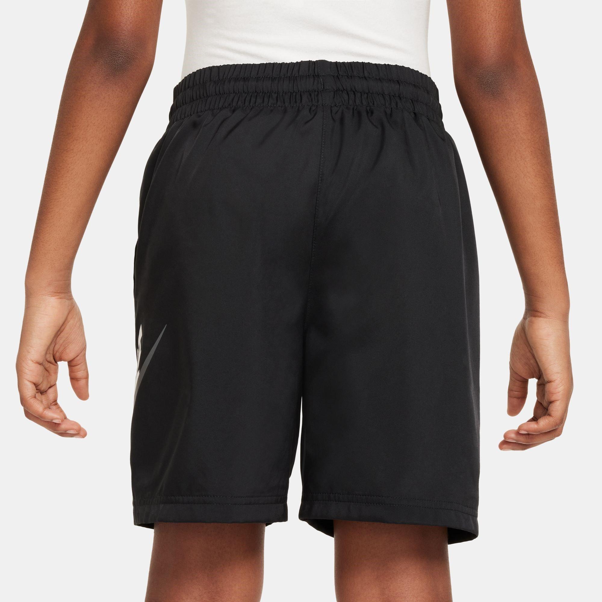Zwart/Wit - Nike - Logo Woven Shorts Juniors - 7