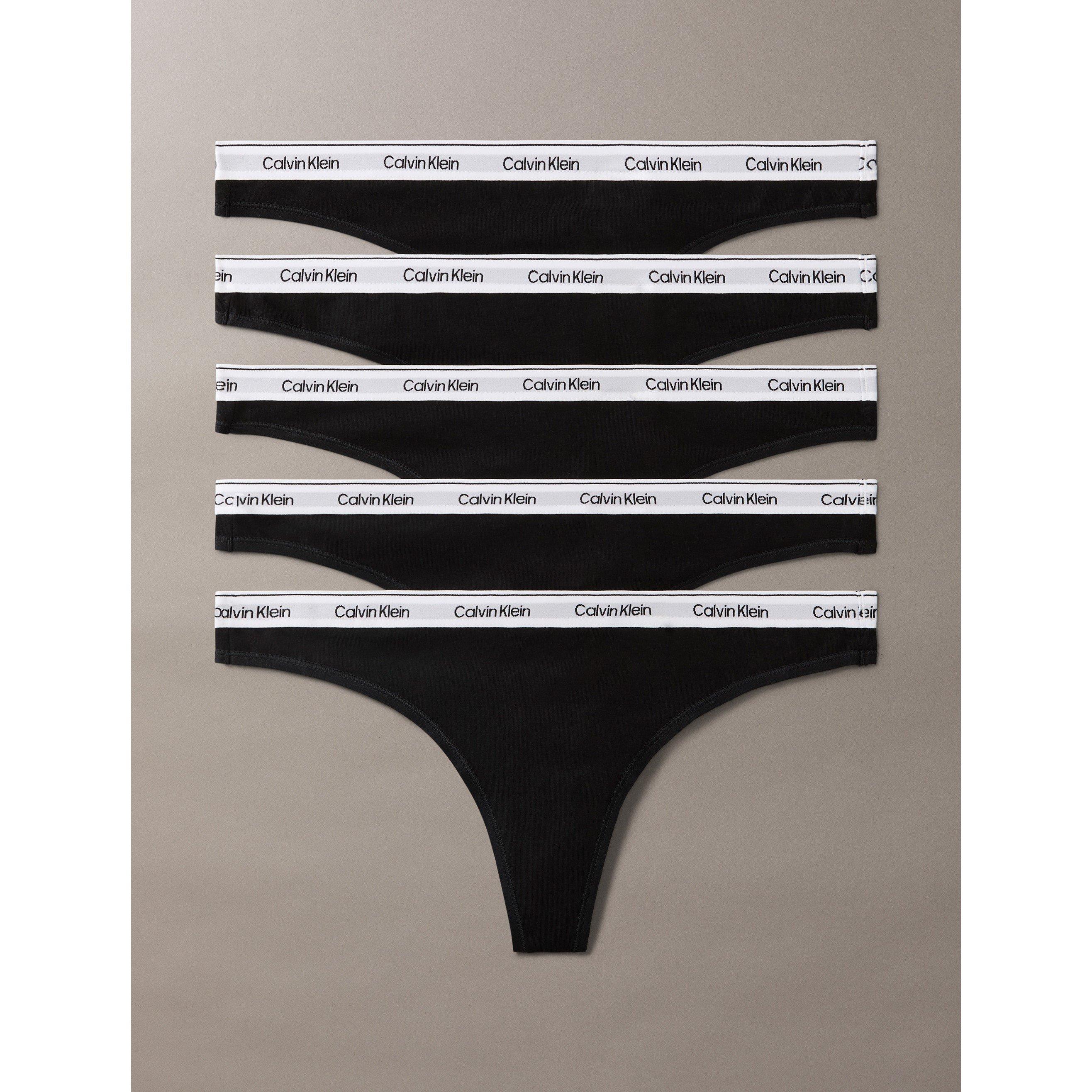 Calvin Klein Women's Thong - Black - 14 (L)