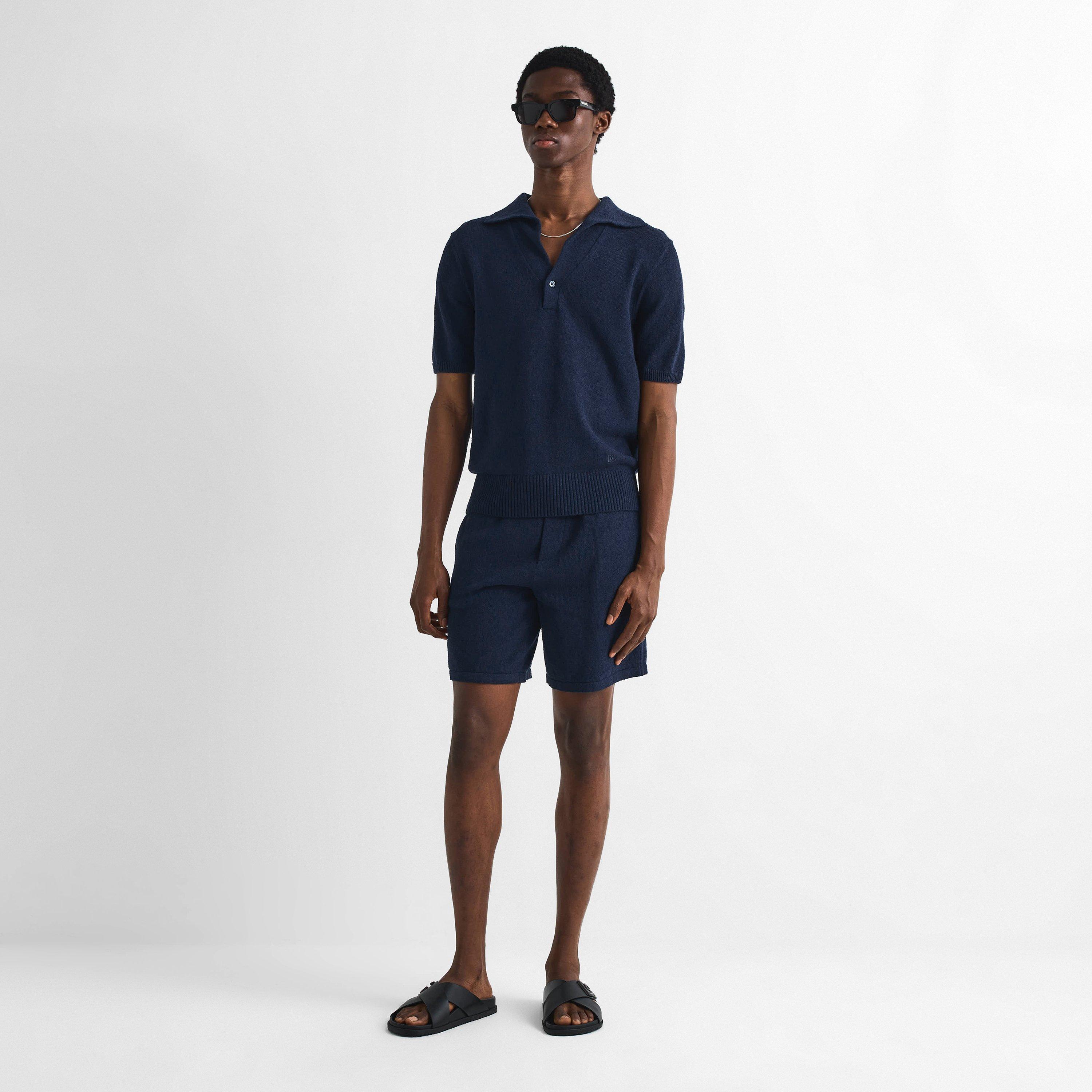 Blue - Dolce and Gabbana - Men's Woven Tracksuit Shorts - 5