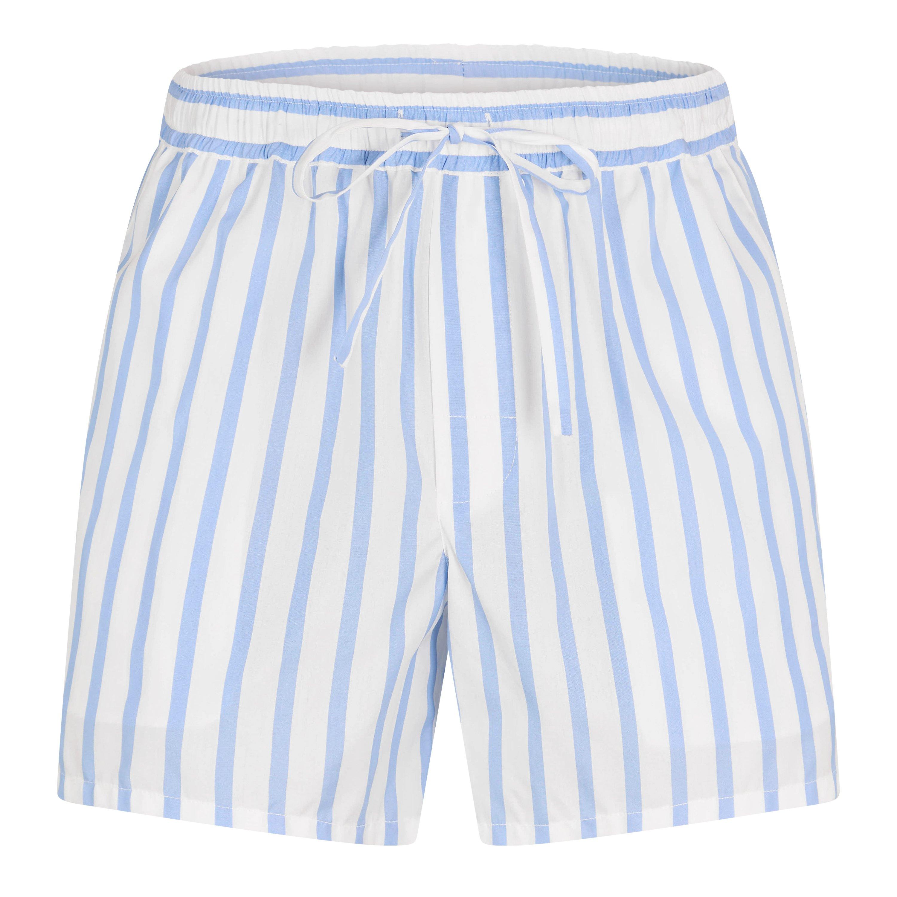 Blue/White - Dolce and Gabbana - Men's Woven Tracksuit Shorts - 1