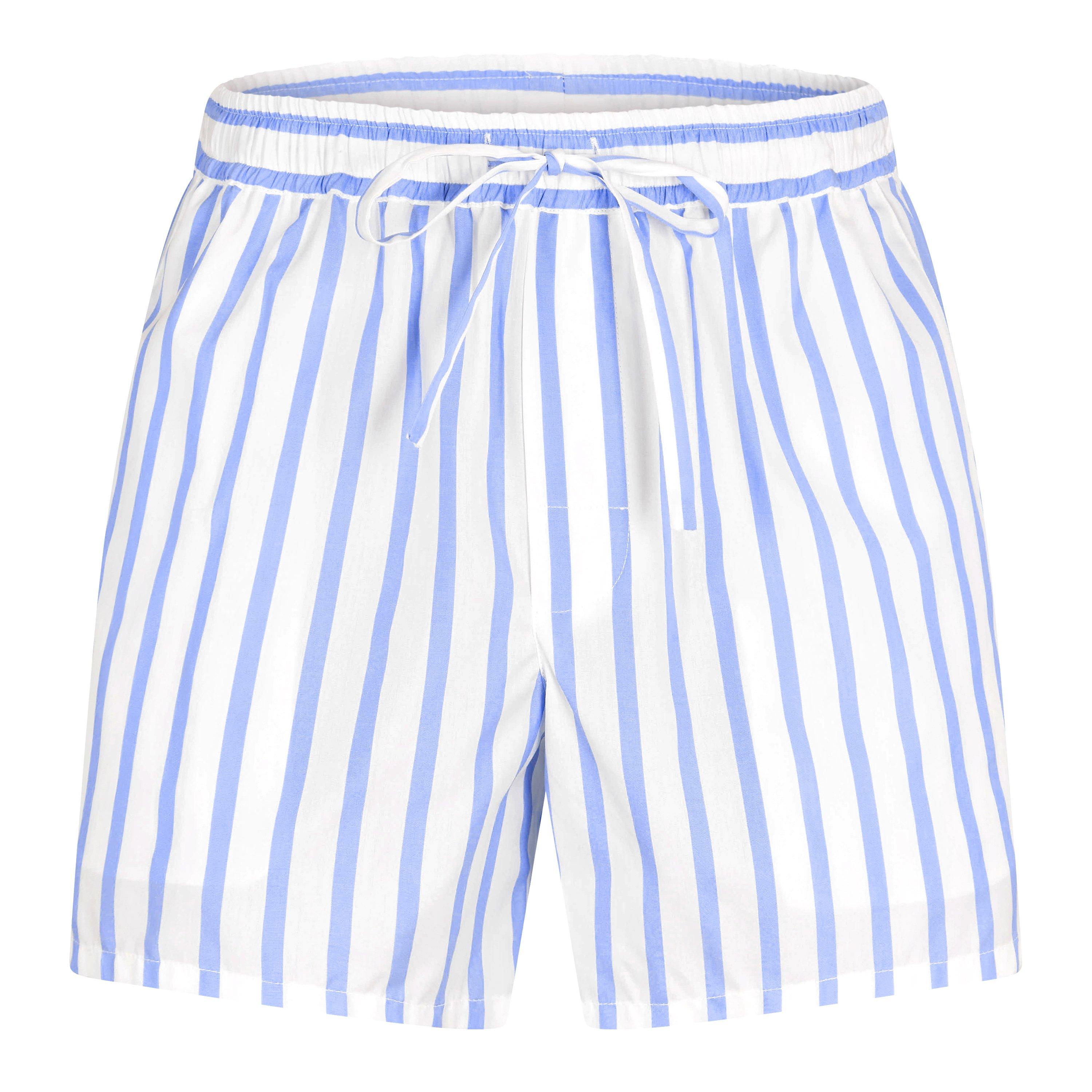 Blue/White - Dolce and Gabbana - Men's Woven Tracksuit Shorts - 1