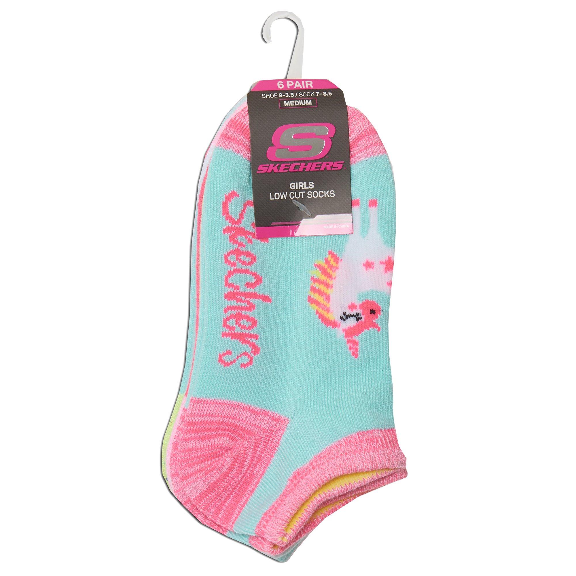 Blau/Rosa - Skechers - Kids' Trainer Socks