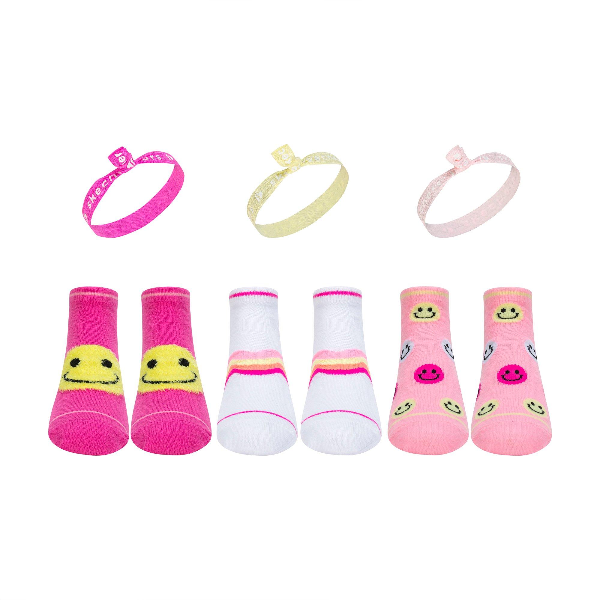 Ružičasta kombinacija - Skechers - Trainer Socks - 2