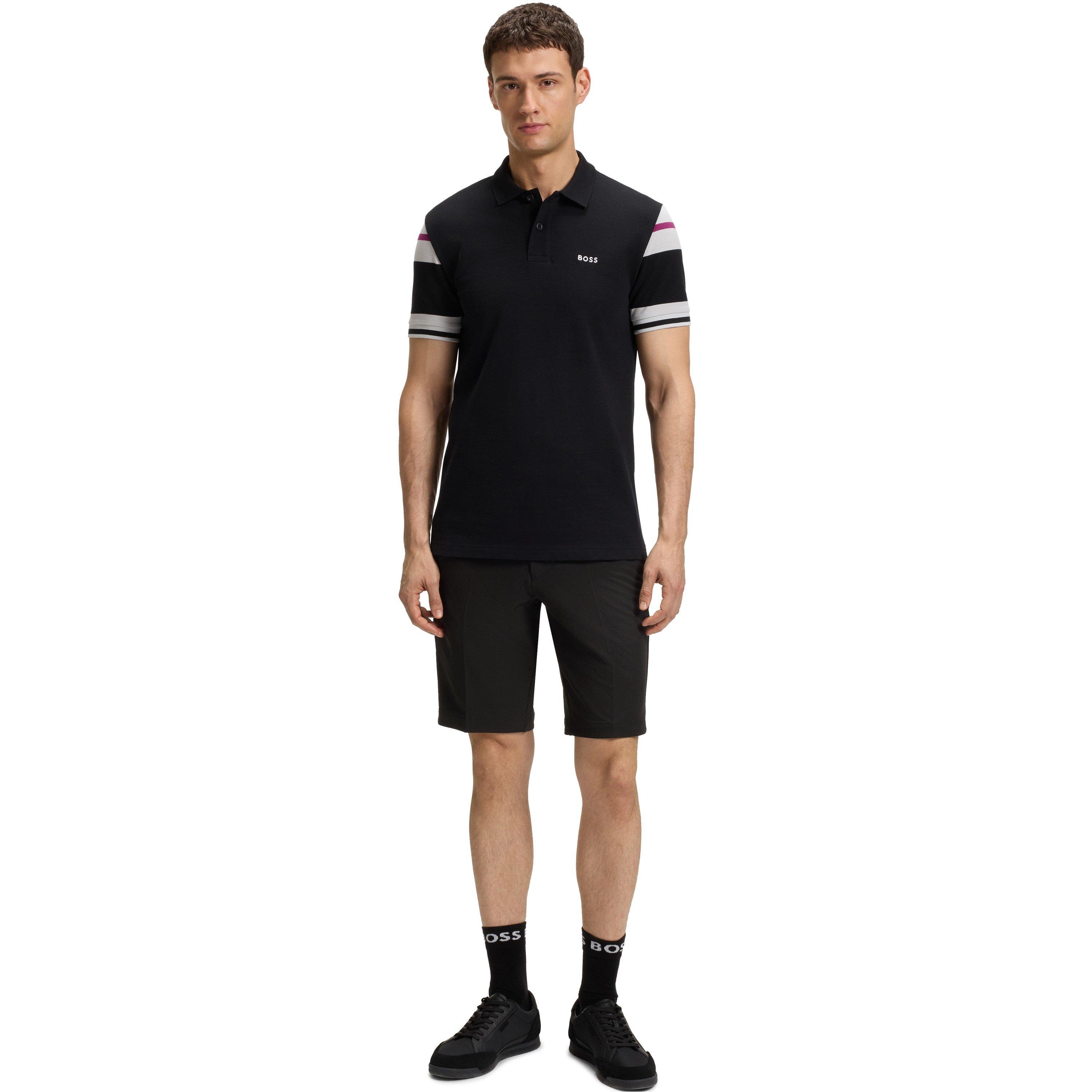 Black 001 - Boss - Slim Fit Shorts - 5