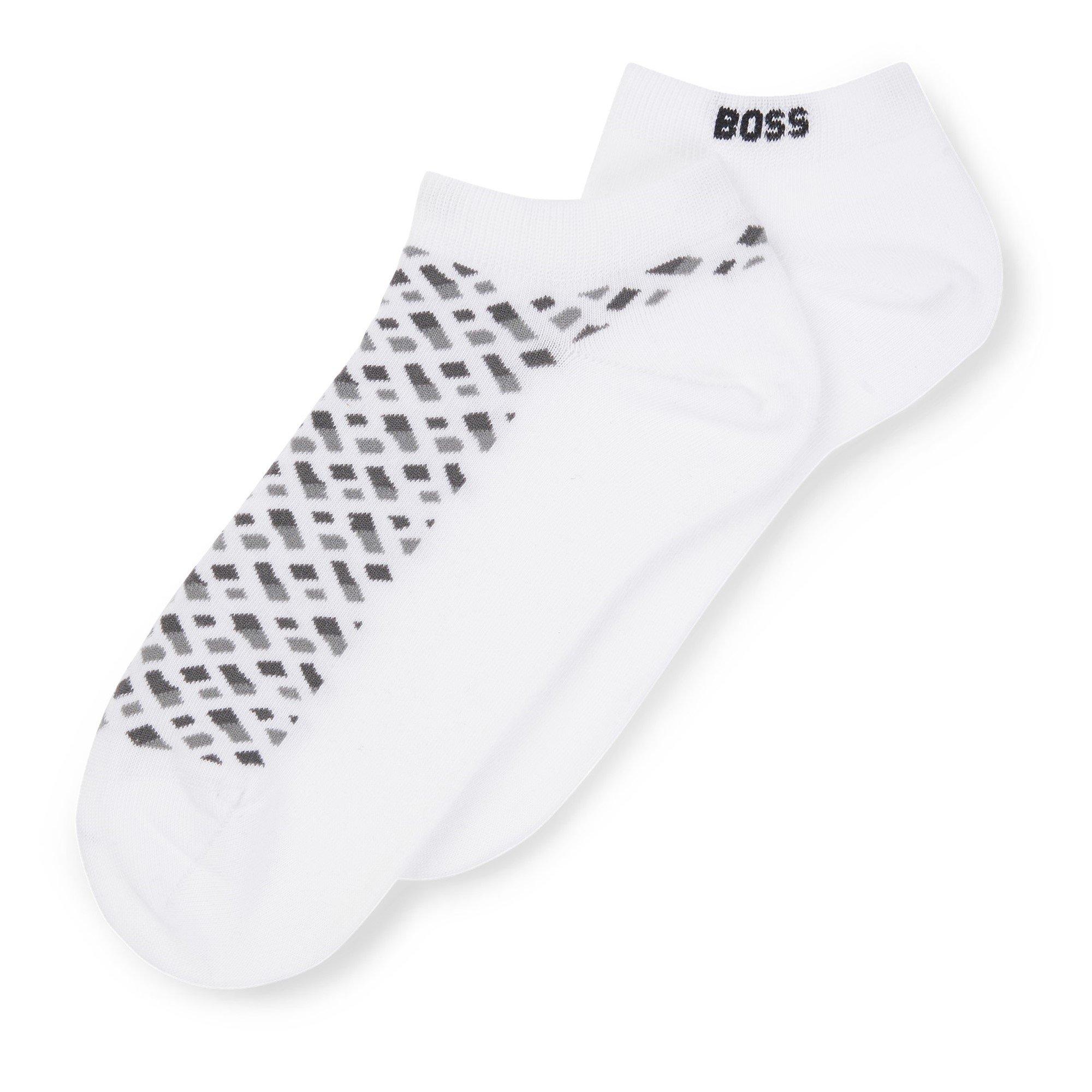 White 100 - Boss - 2-Pack Ankle Socks - 3