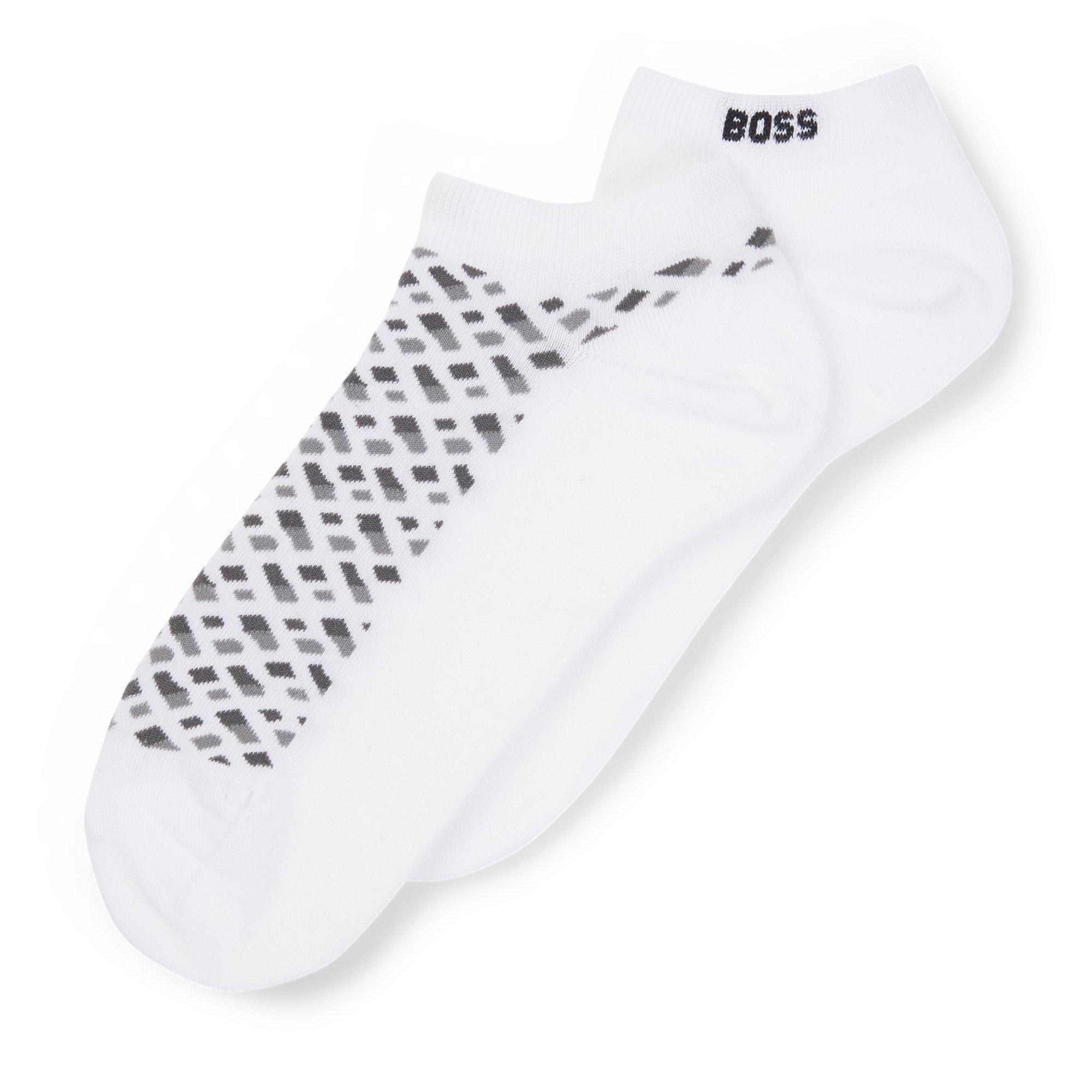 White 100 - Boss - 2-Pack Ankle Socks - 4