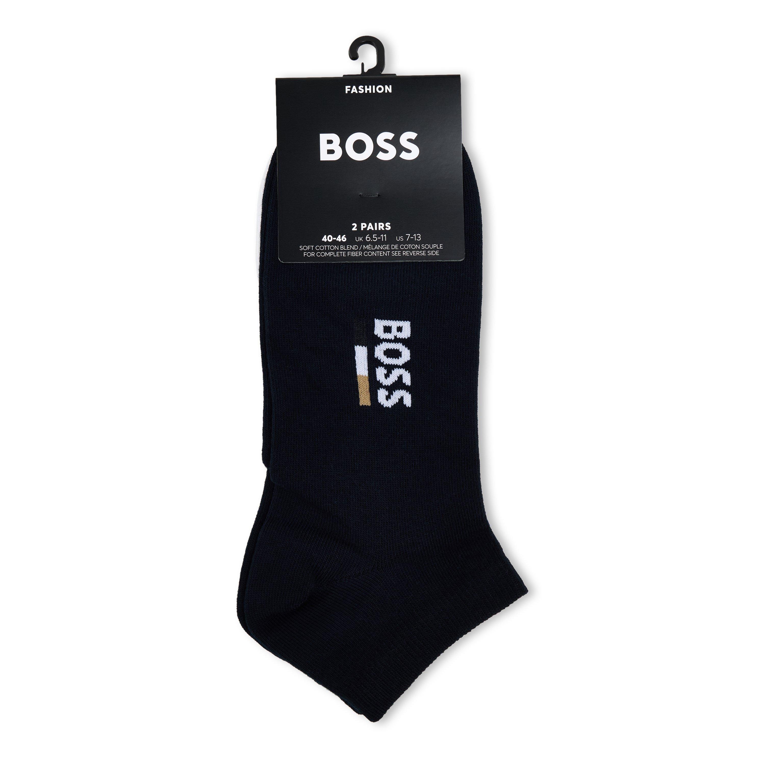 Dark Blue 401 - Boss - Men's Trainer Socks - 2