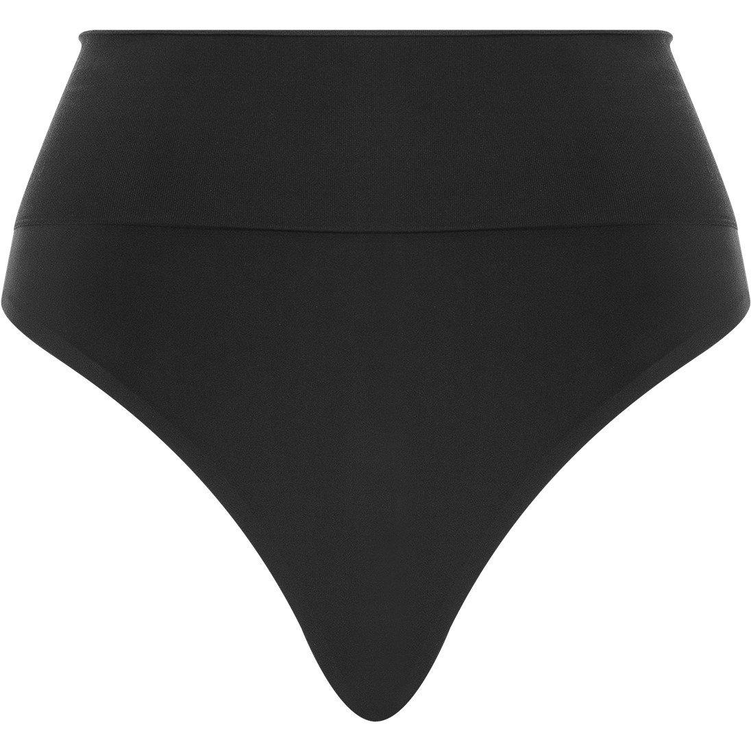 Black - Wolford - High Waist thong - 1