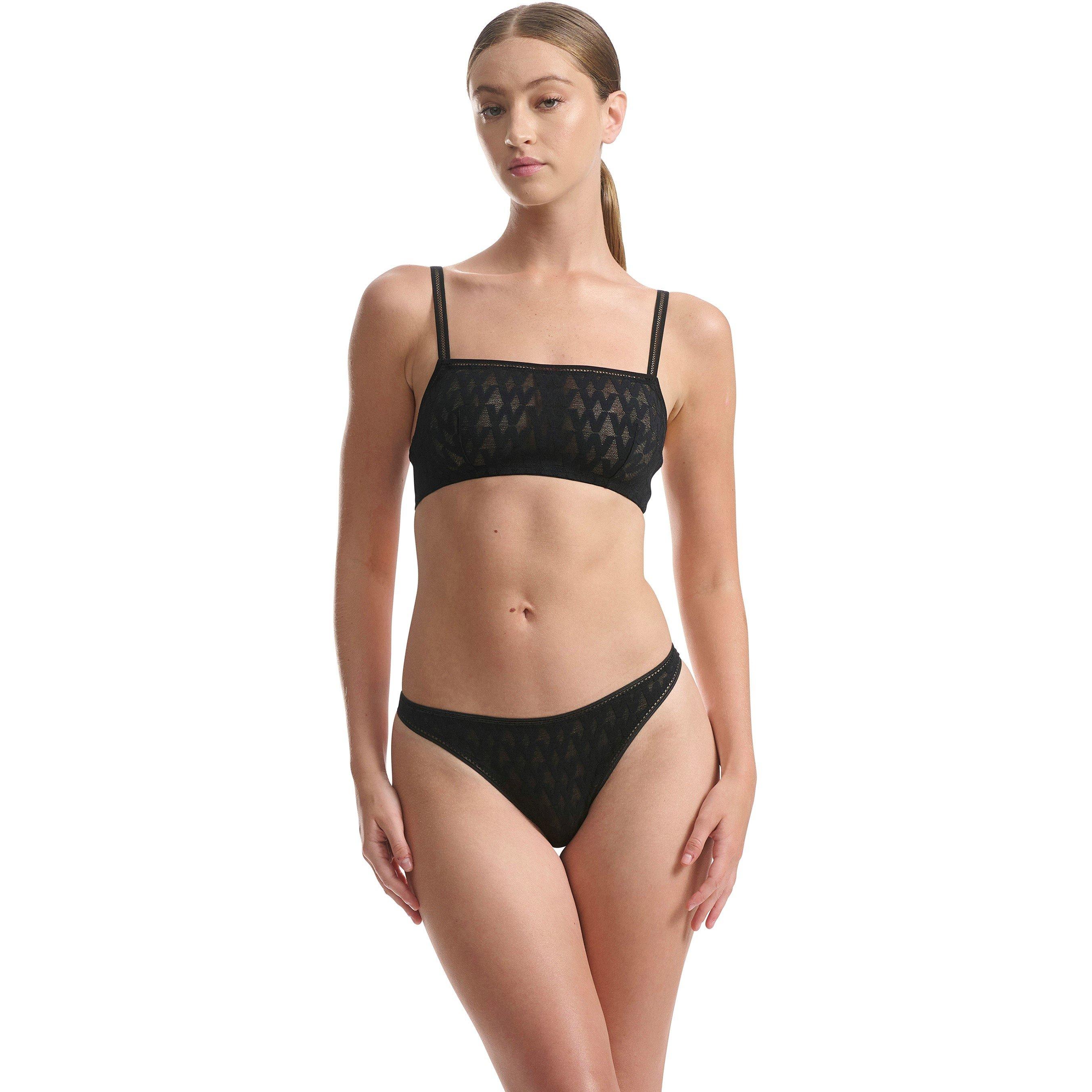 Wolford Women's Bandeau Bralette - Black - 8 (XS)