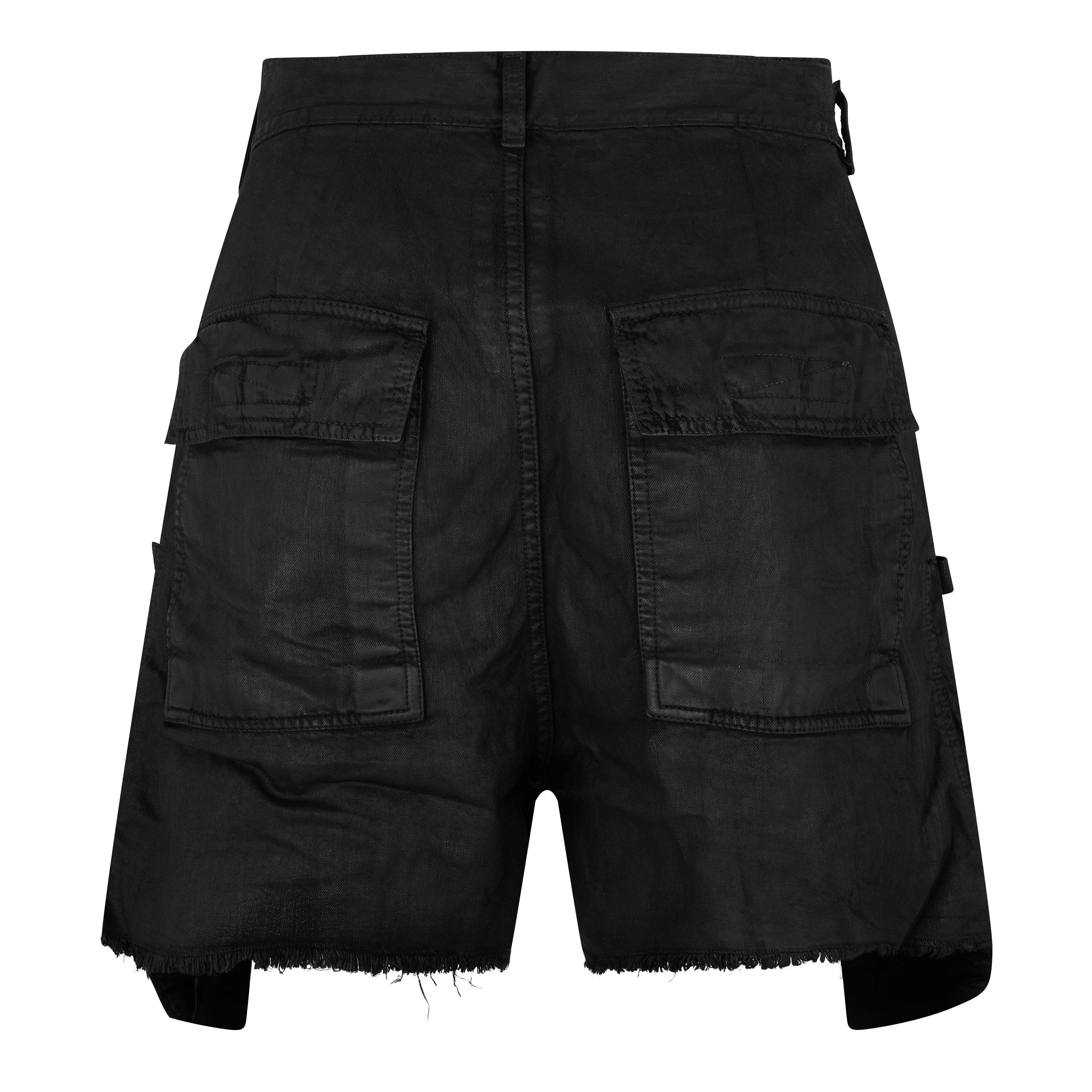 Black - Rick Owens Drkshdw - Men's DS Bauhas Woven Tracksuit Shorts - 2