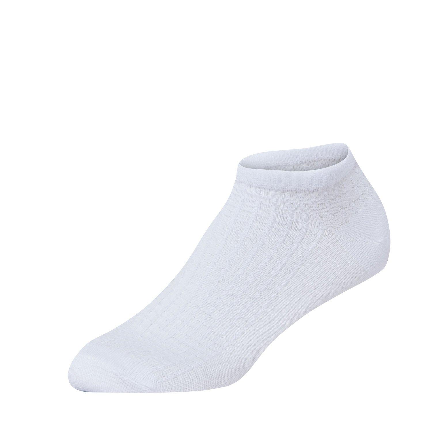 White/Khak/Oliv - DKNY - Mens 3 Pack Trainer Liners Leif - 4