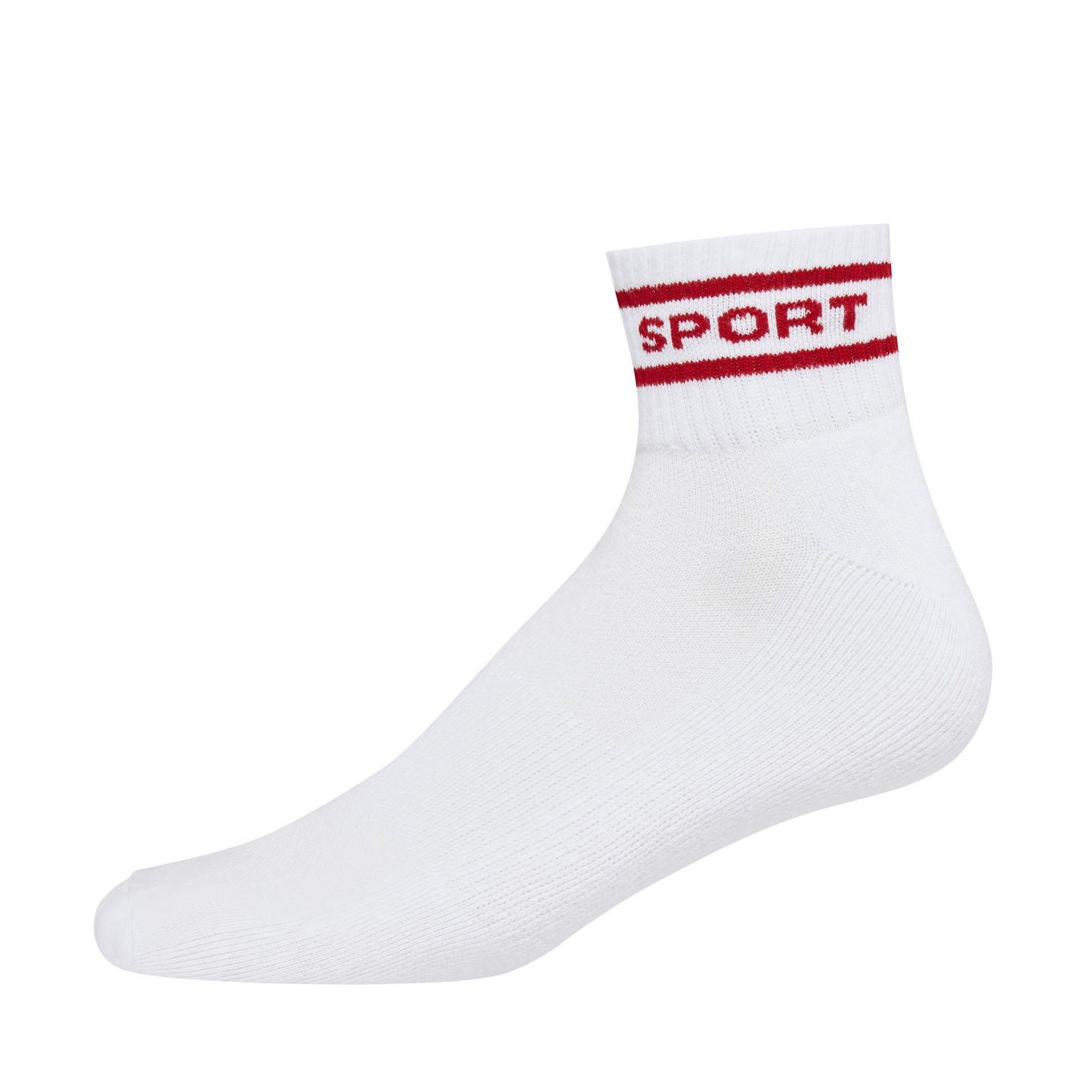 3pk Hvid - DKNY - Mens 3 Pack Sports Socks Apollo - 3