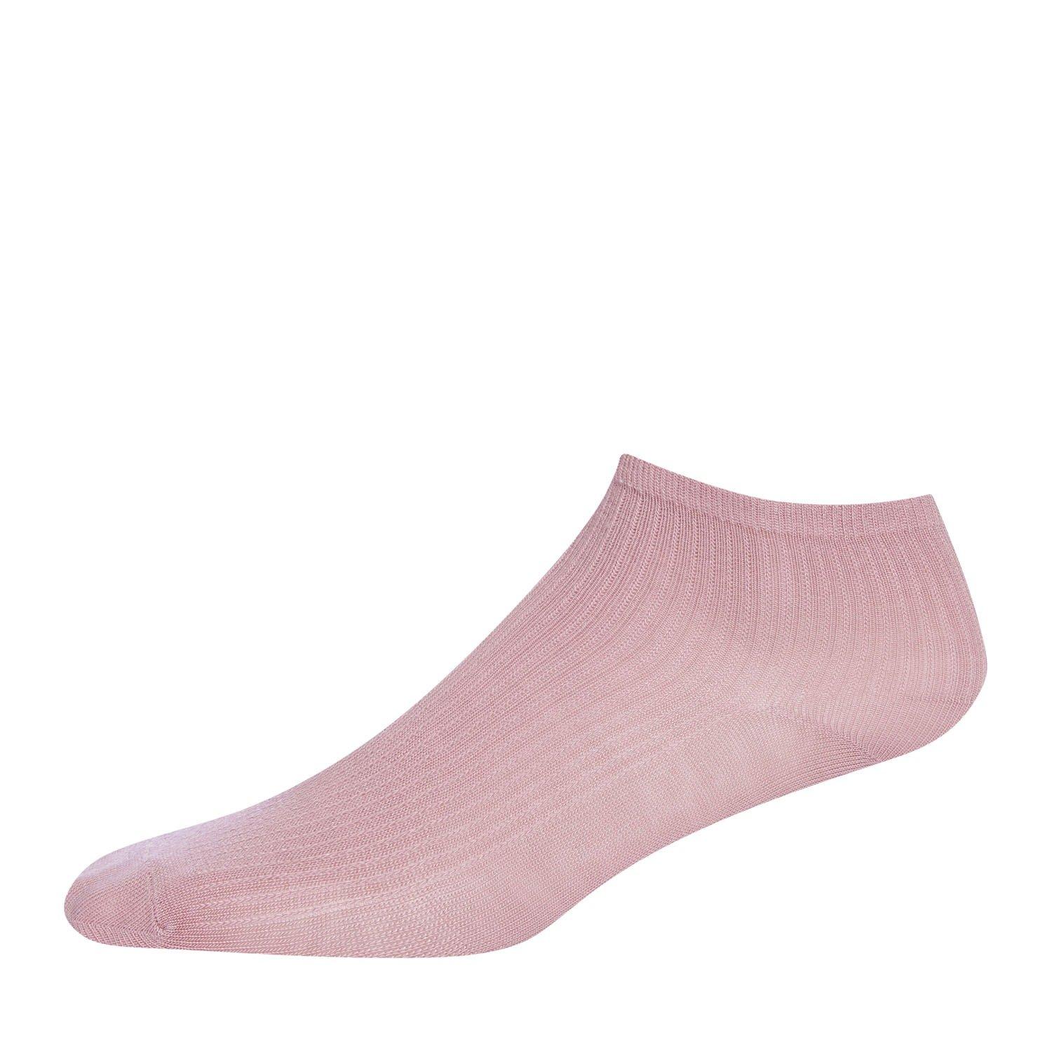 Mauve/Rose/Fig - DKNY - Womens 3 pack Trainer Liner Socks Ausha - 2