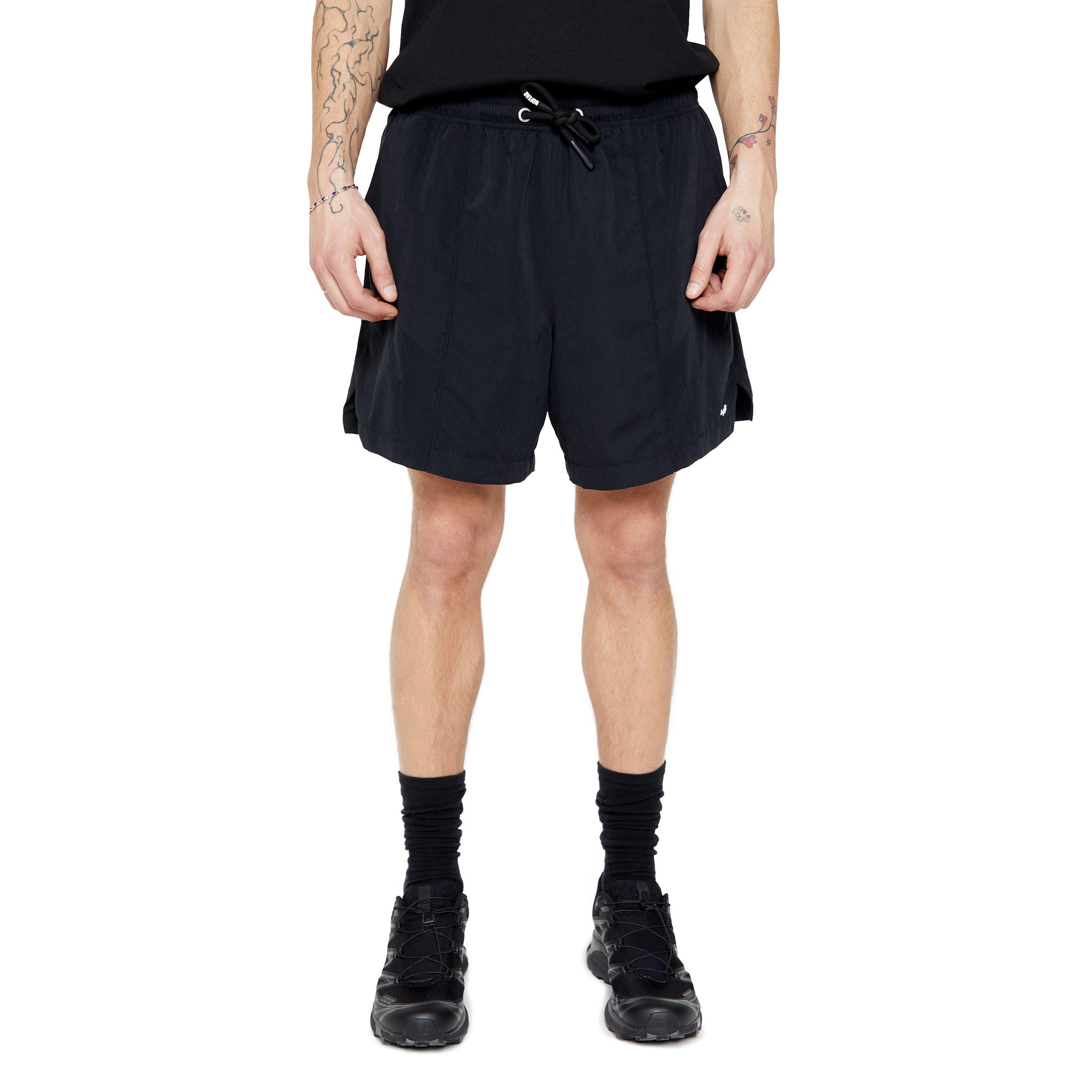 Black - No Fear - Fear Poly Shorts - 1