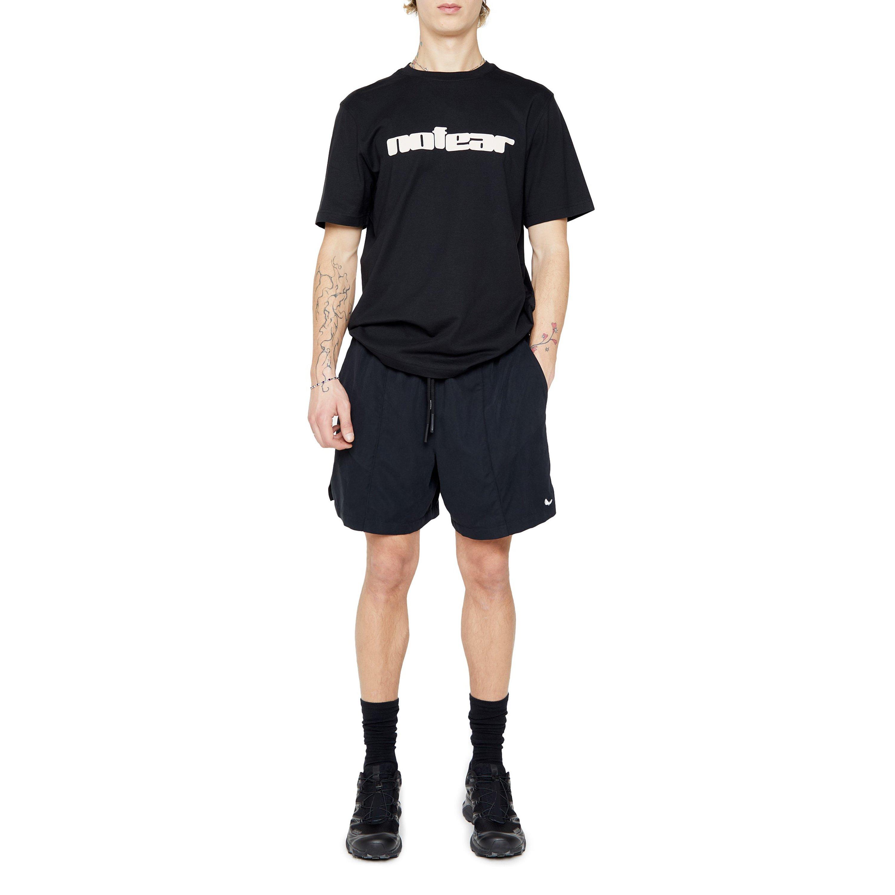 Black - No Fear - Fear Poly Shorts - 4