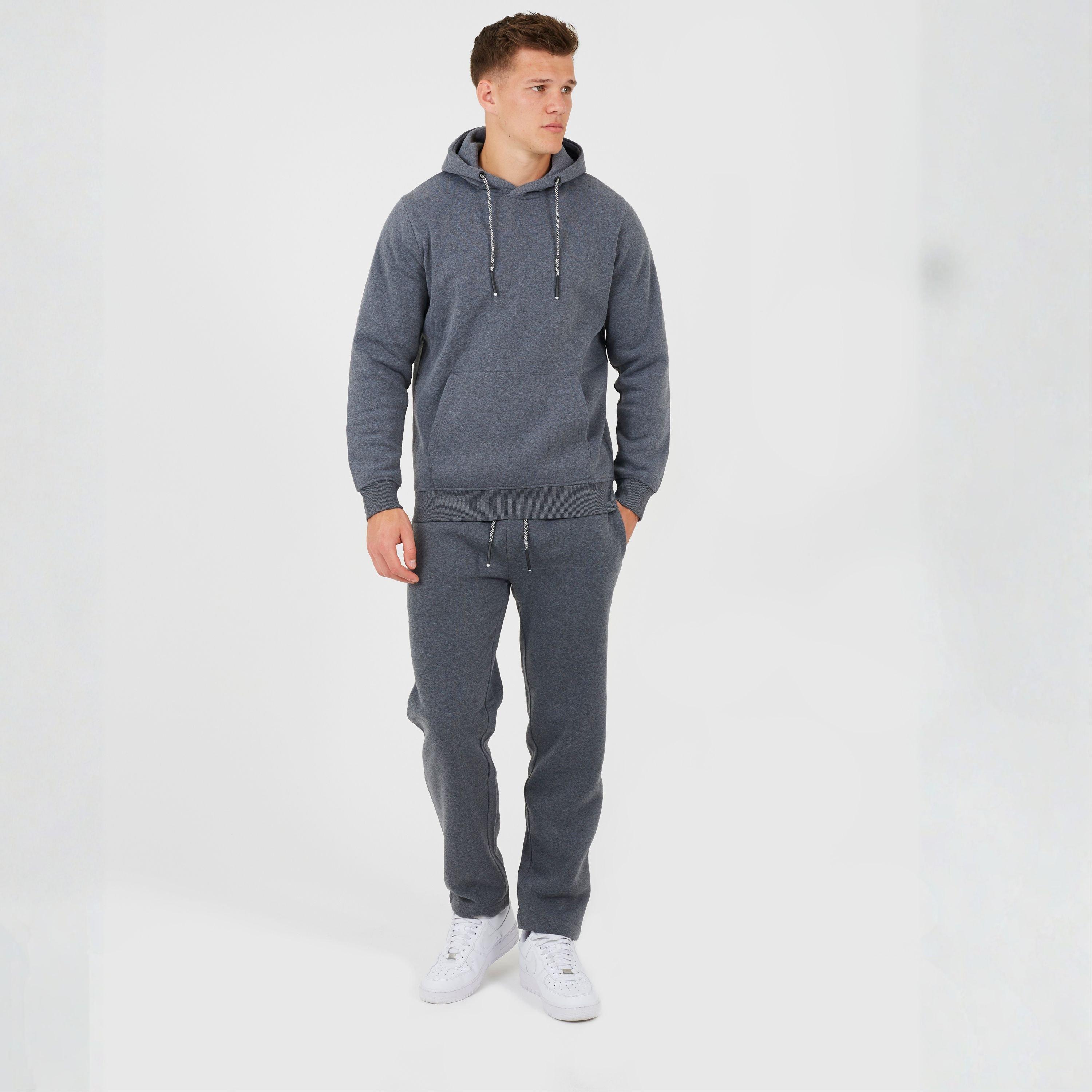 Charcoal Marl - Brave Soul - Hoody Joggers Sn62 - 4