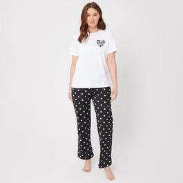 Be You Jersey Spot Monochrome Pyjama Set