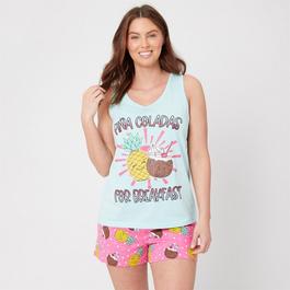 Be You Pina Jersey Pina Colada Shortie Pyjama Set