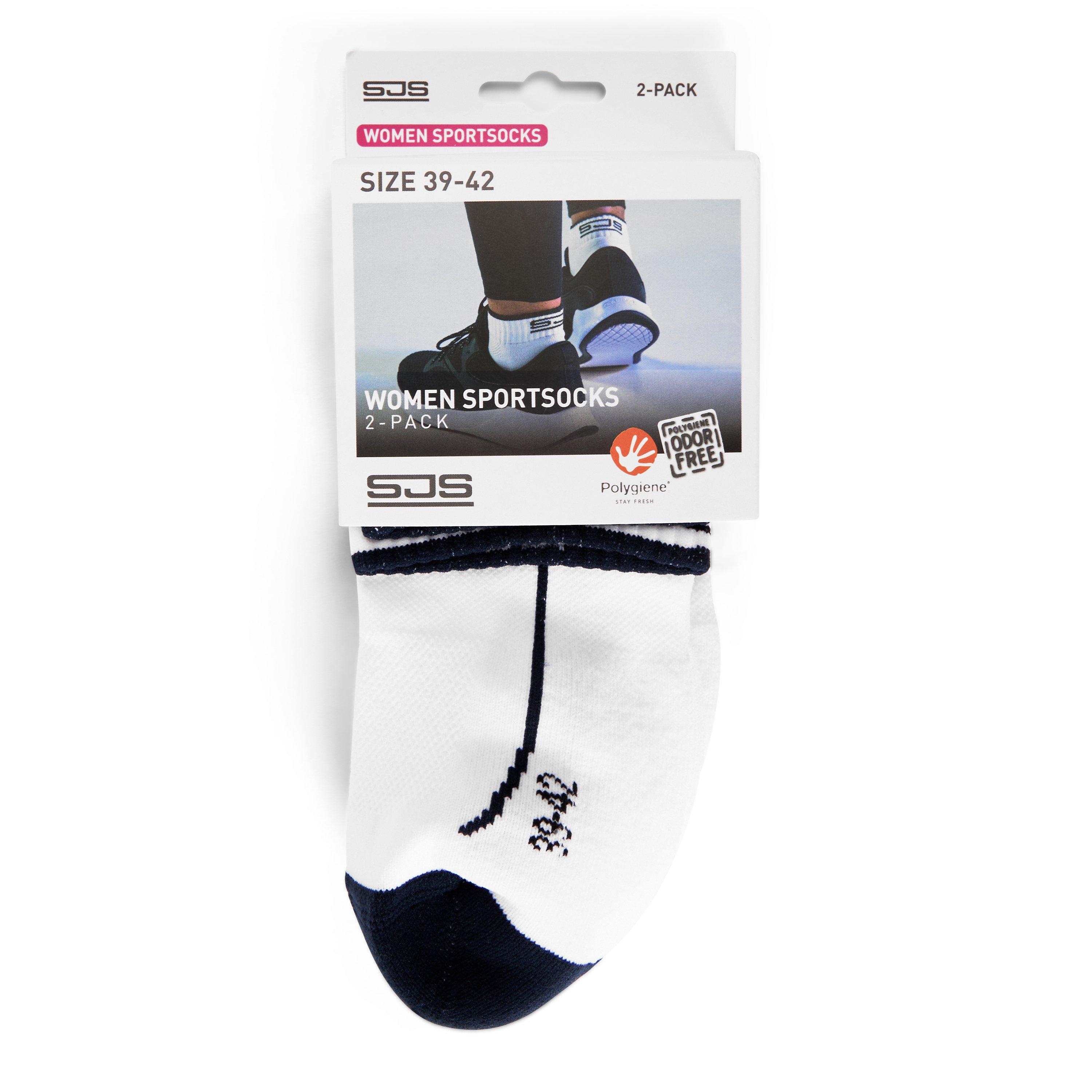 Dark Blue - Sjeng Sports - Women's Kea 2pk Tennis Crew Socks - 2
