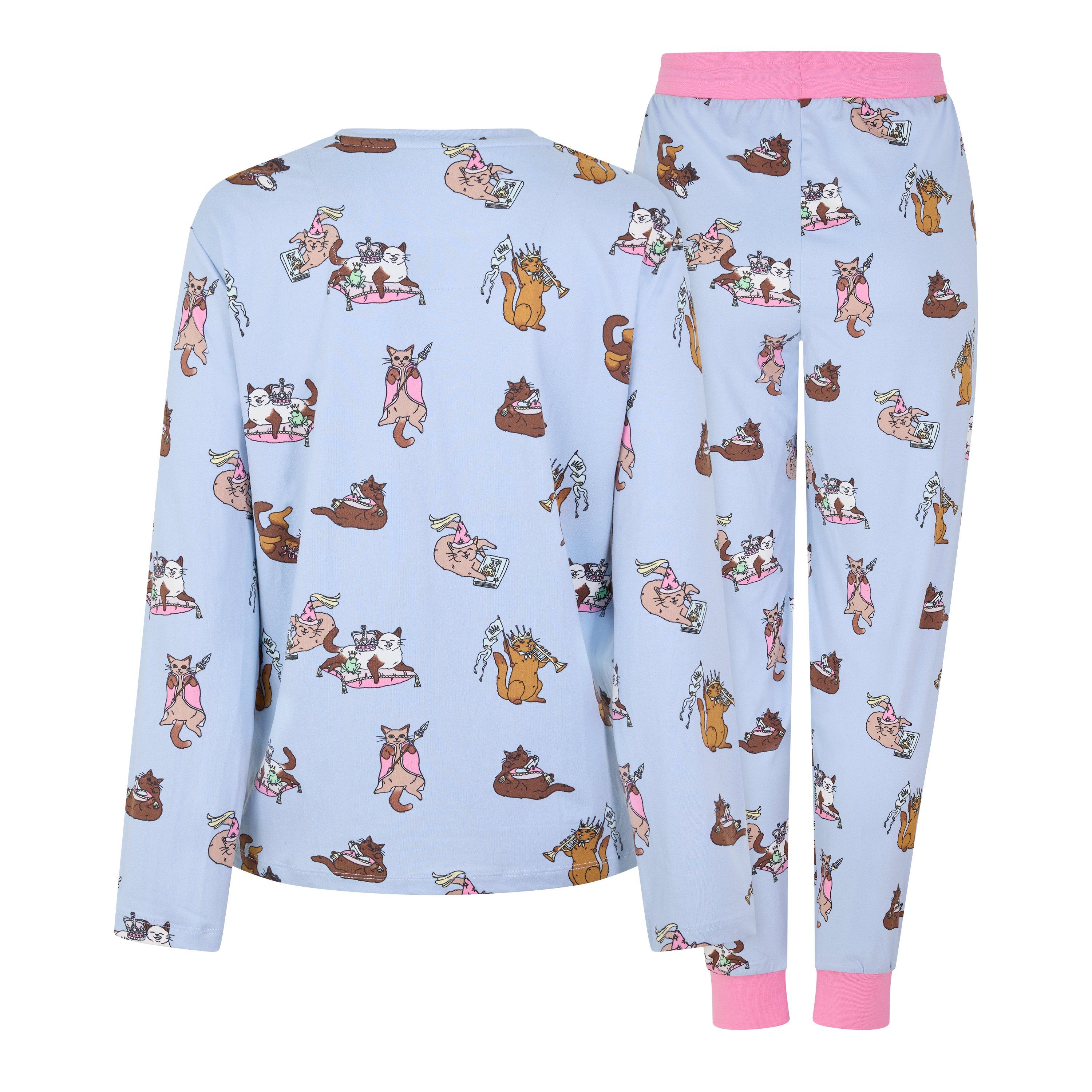 Princess Blue - Chelsea Peers - ChelsP Crw PJ Set Ld64 - 2