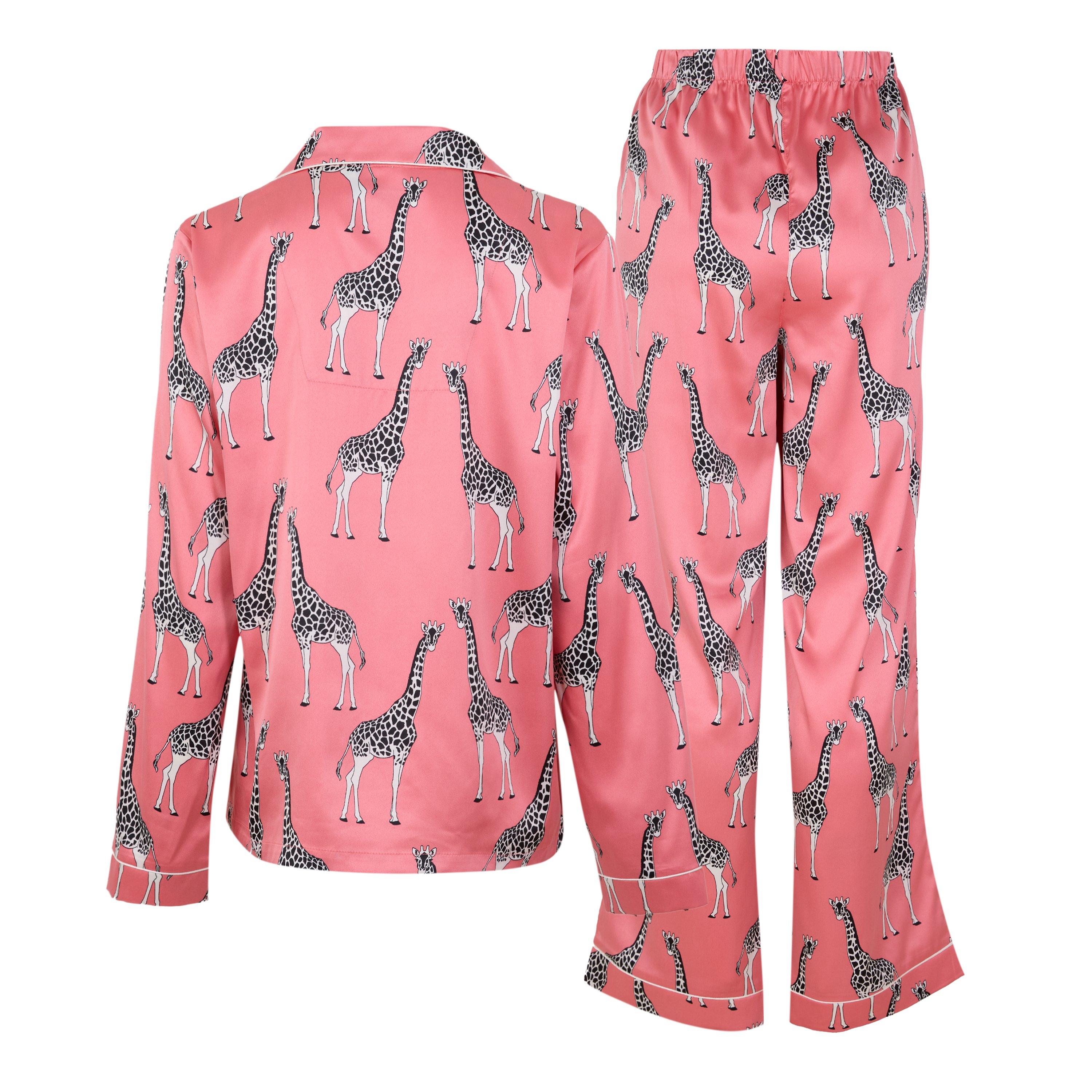 Girafe Pink - Chelsea Peers - ChelsP Button Up PJ Ld64 - 2