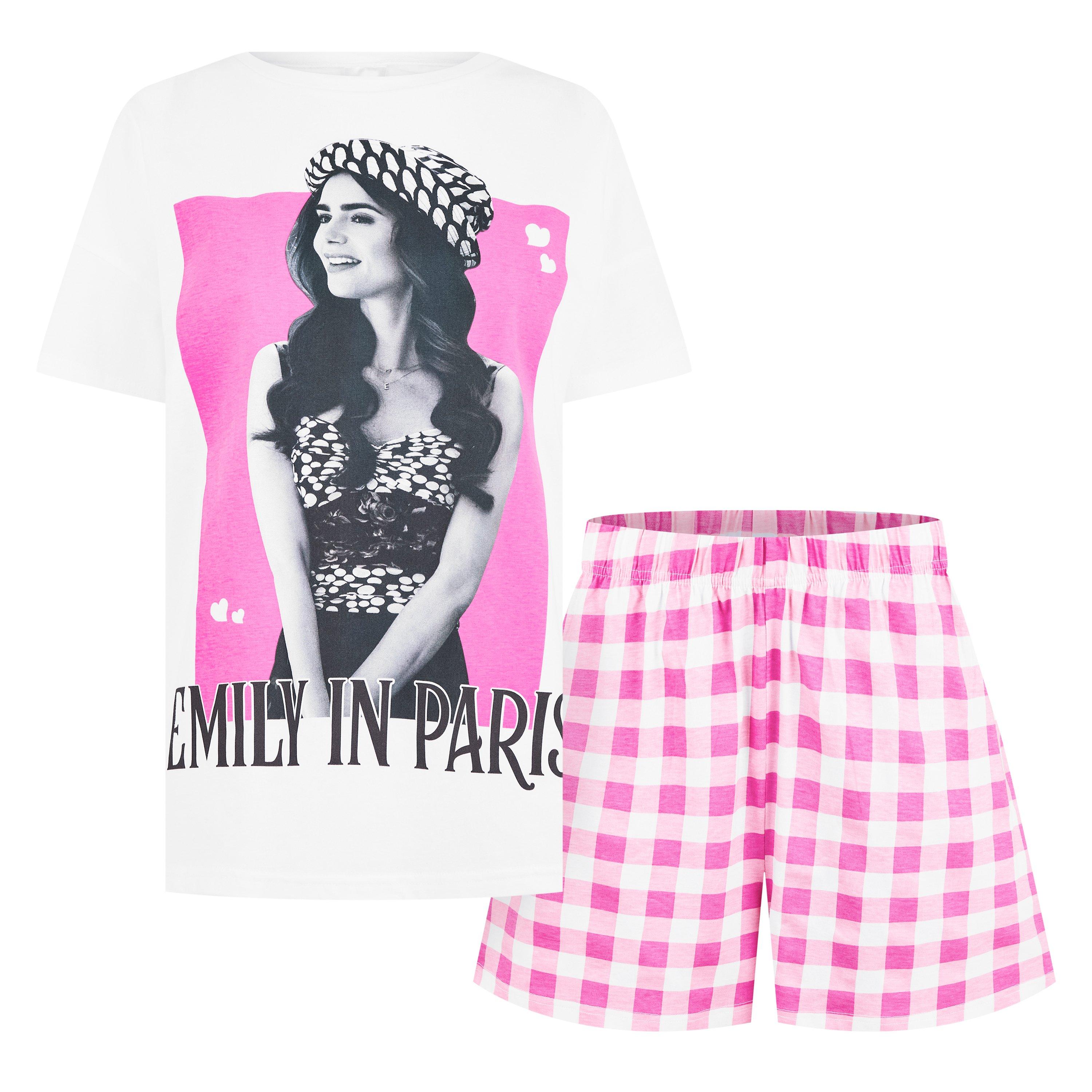 Emily In Parijs - Character - Emily In Paris Short-Sleeve Pyjama Set - 4