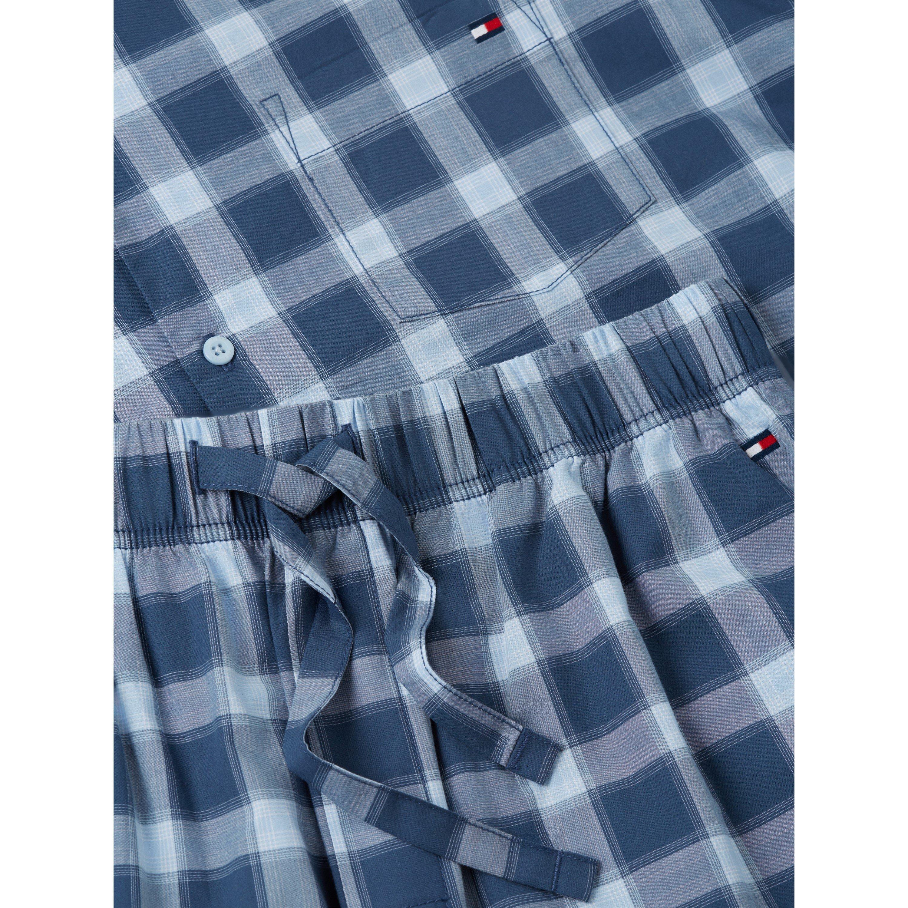 Shadow Check - Tommy Hilfiger - THB LS Woven PJ Set Sn64 - 2