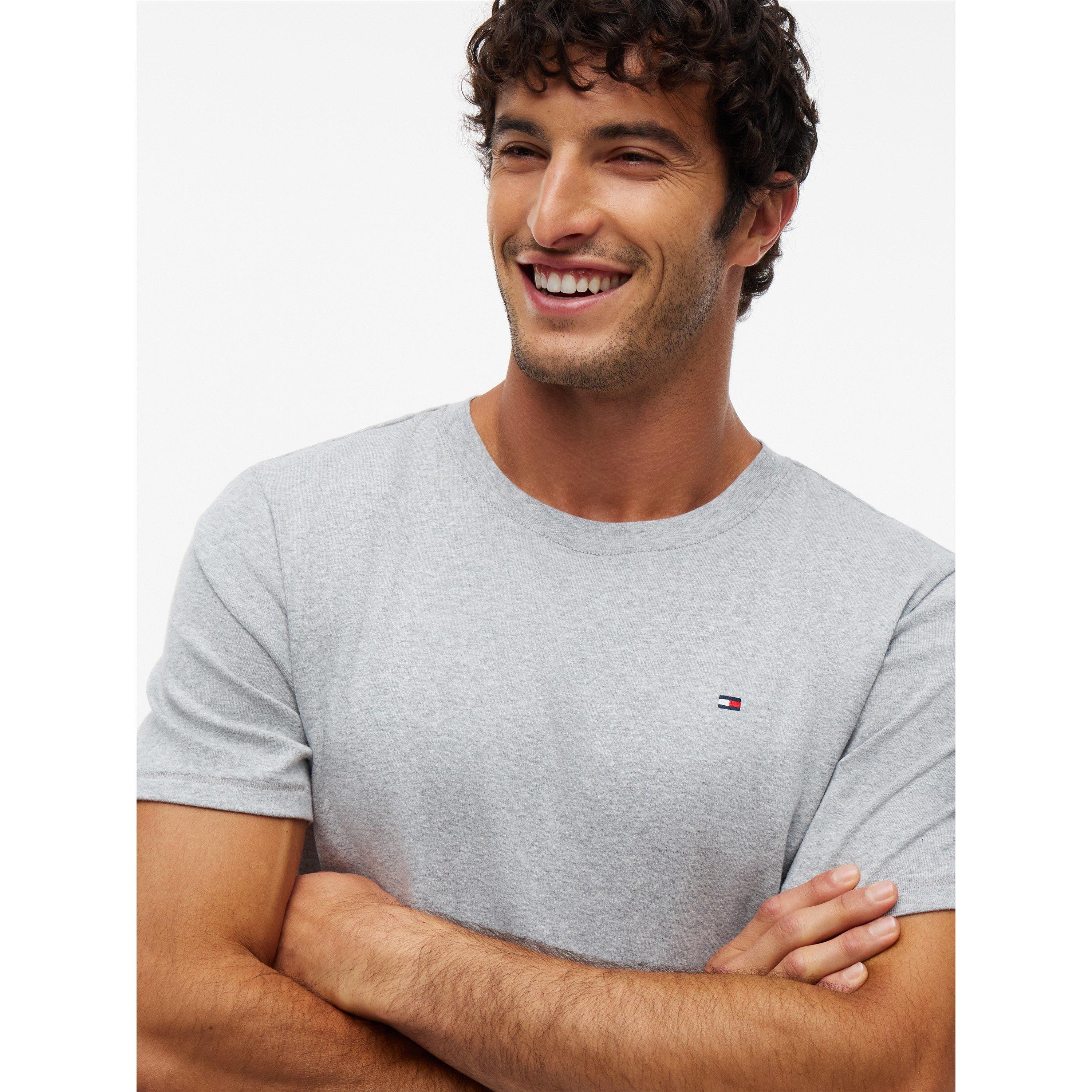 White/FlagGrid - Tommy Hilfiger - THB SS Jersey PJ Set Sn64 - 3