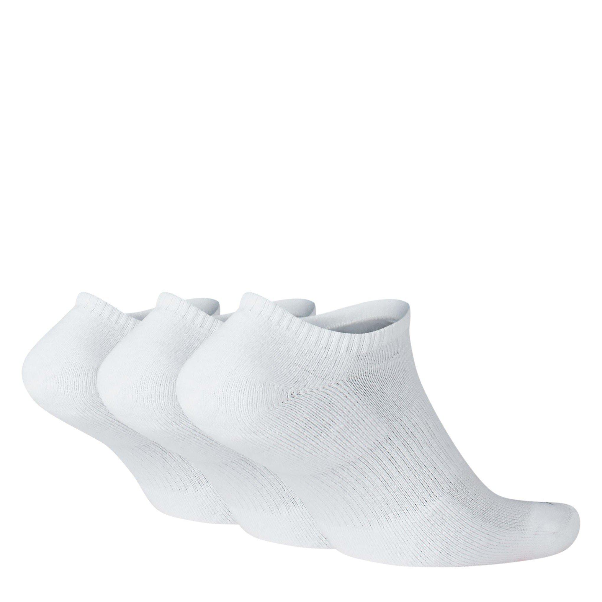 White/Black - Nike - Everyday Plus Cushion Training No-Show Socks - 2