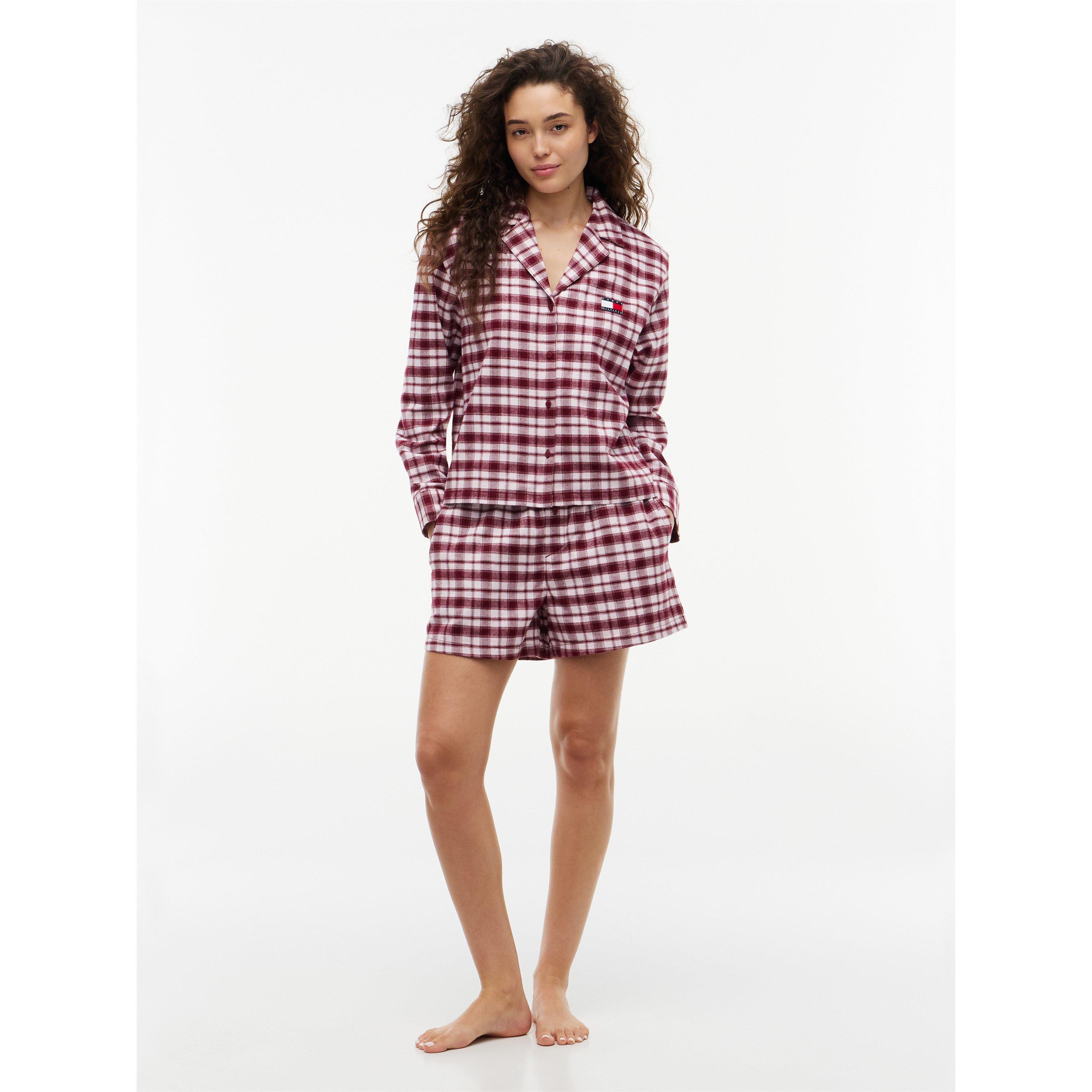 Light Pnk Plaid - Tommy Hilfiger - THB Sh PJ set Ld71 - 2