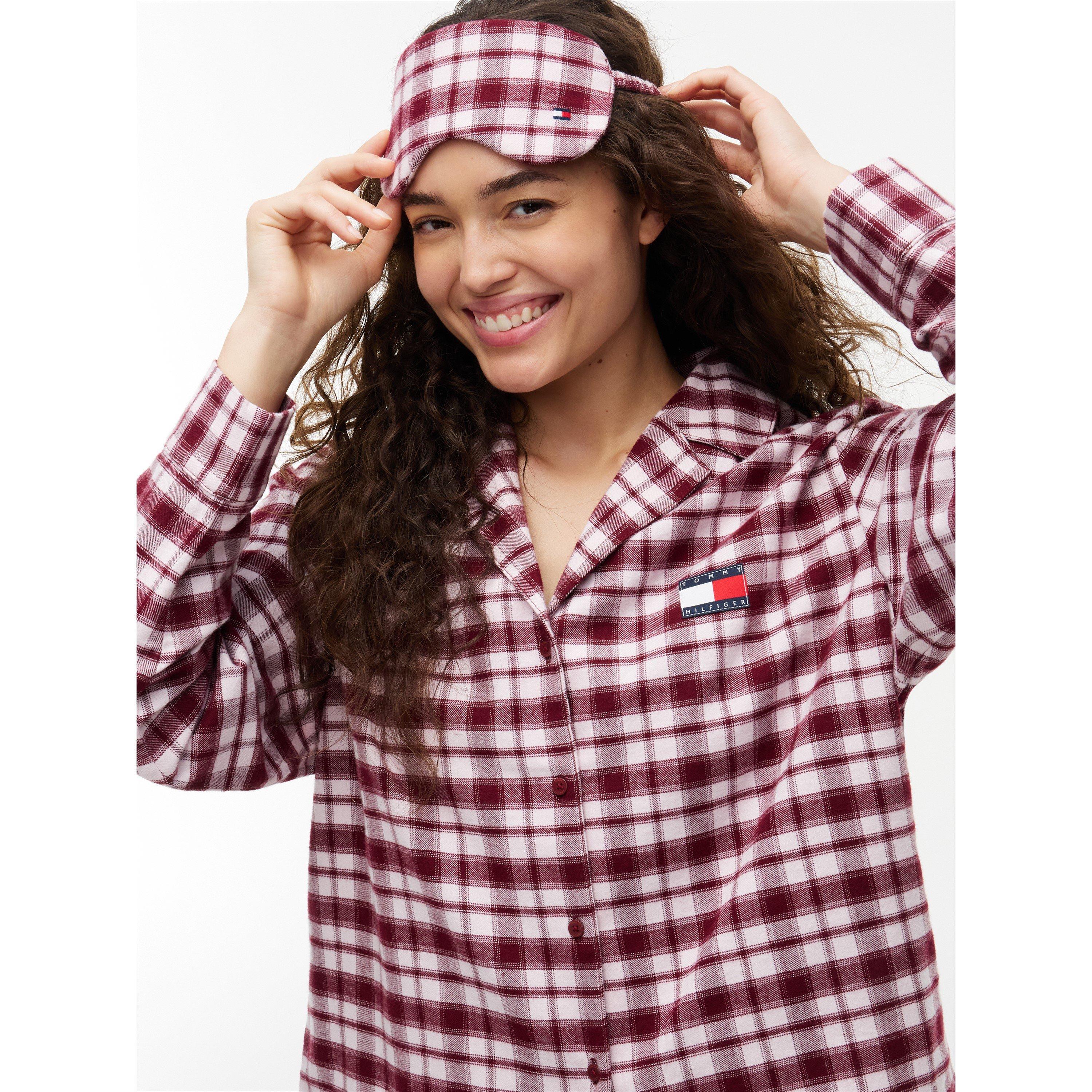 Light Pnk Plaid - Tommy Hilfiger - THB Sh PJ set Ld71 - 3